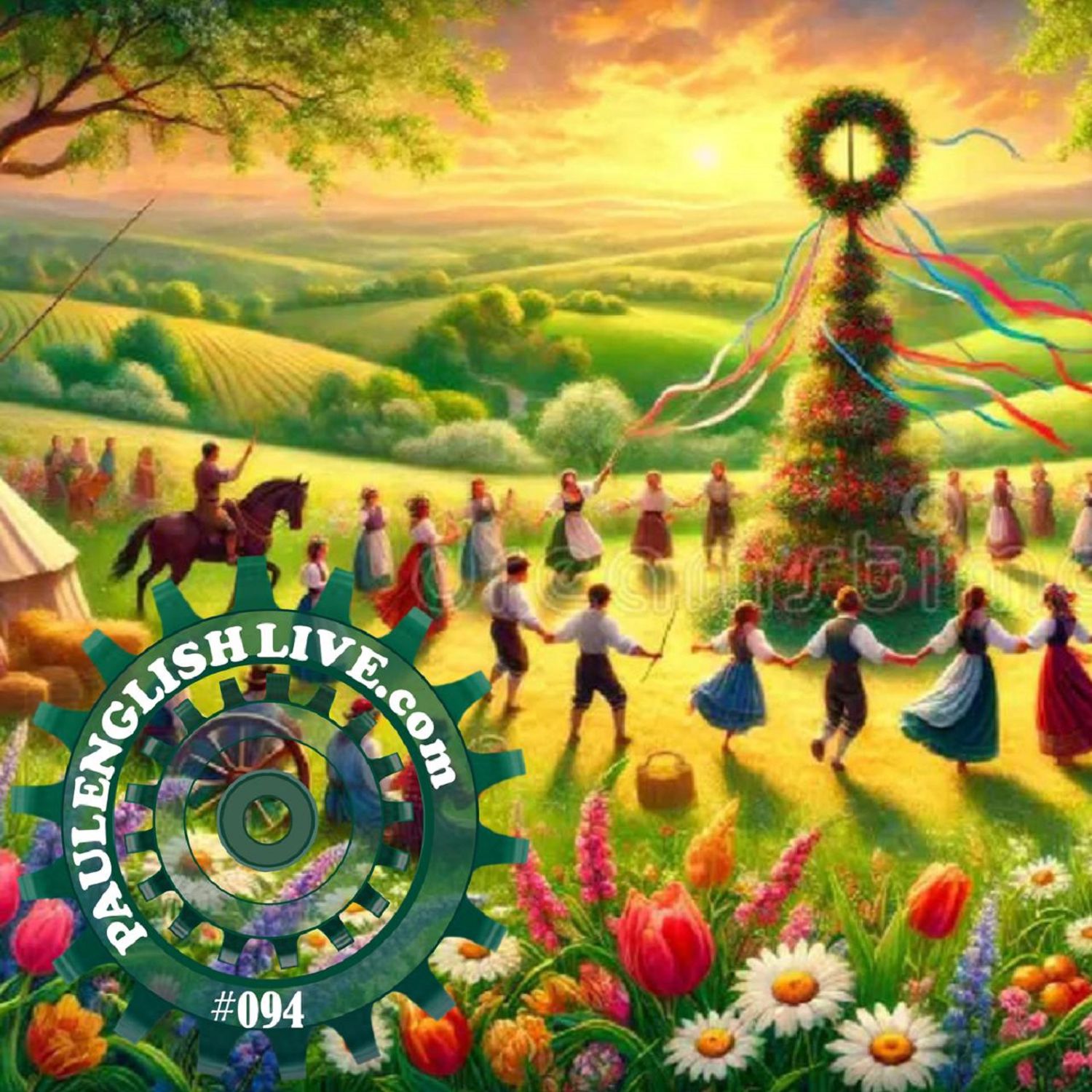 PAUL ENGLISH LIVE #094 · Summertime (And The Living Is Queasy) Artwork