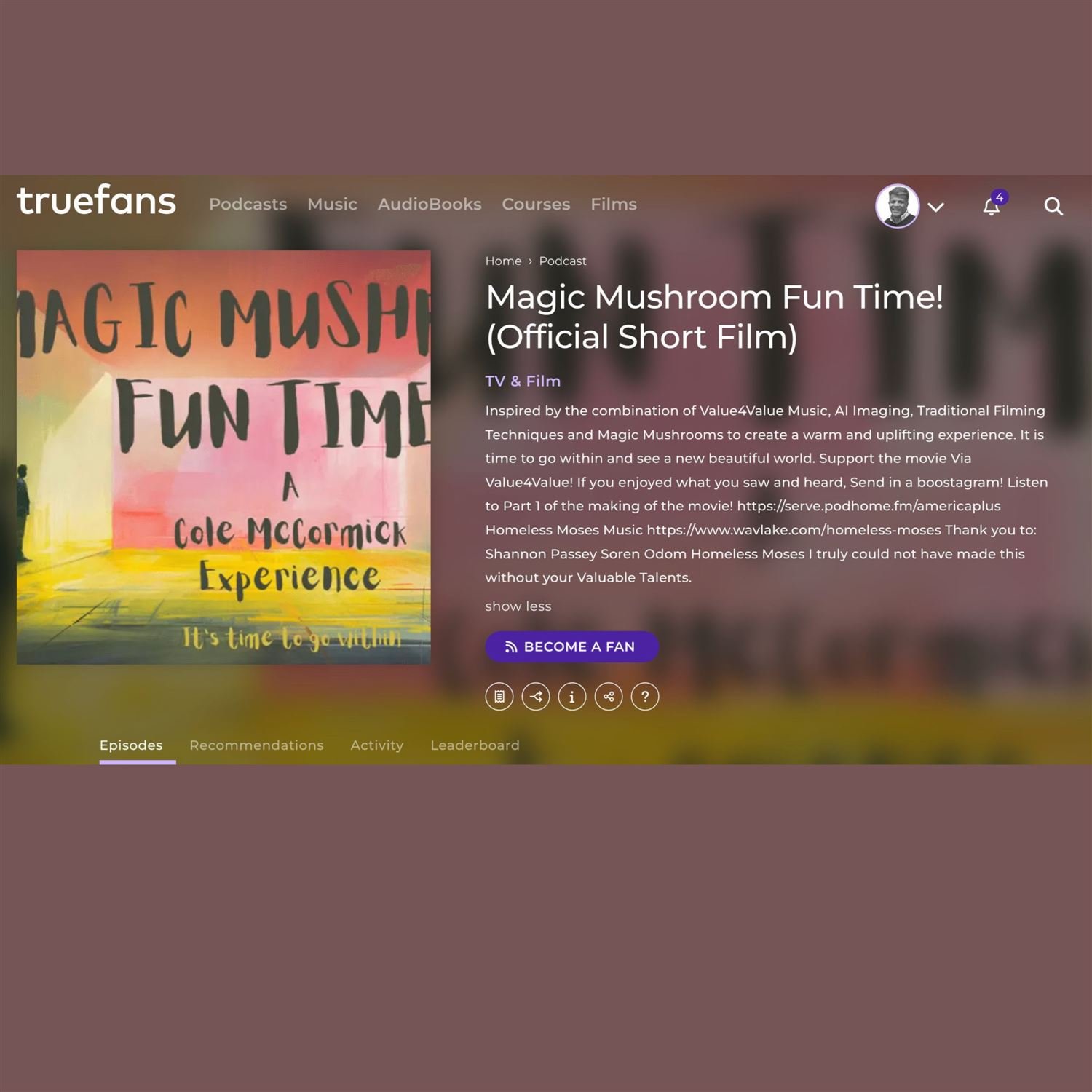 Featured on Truefans!!!