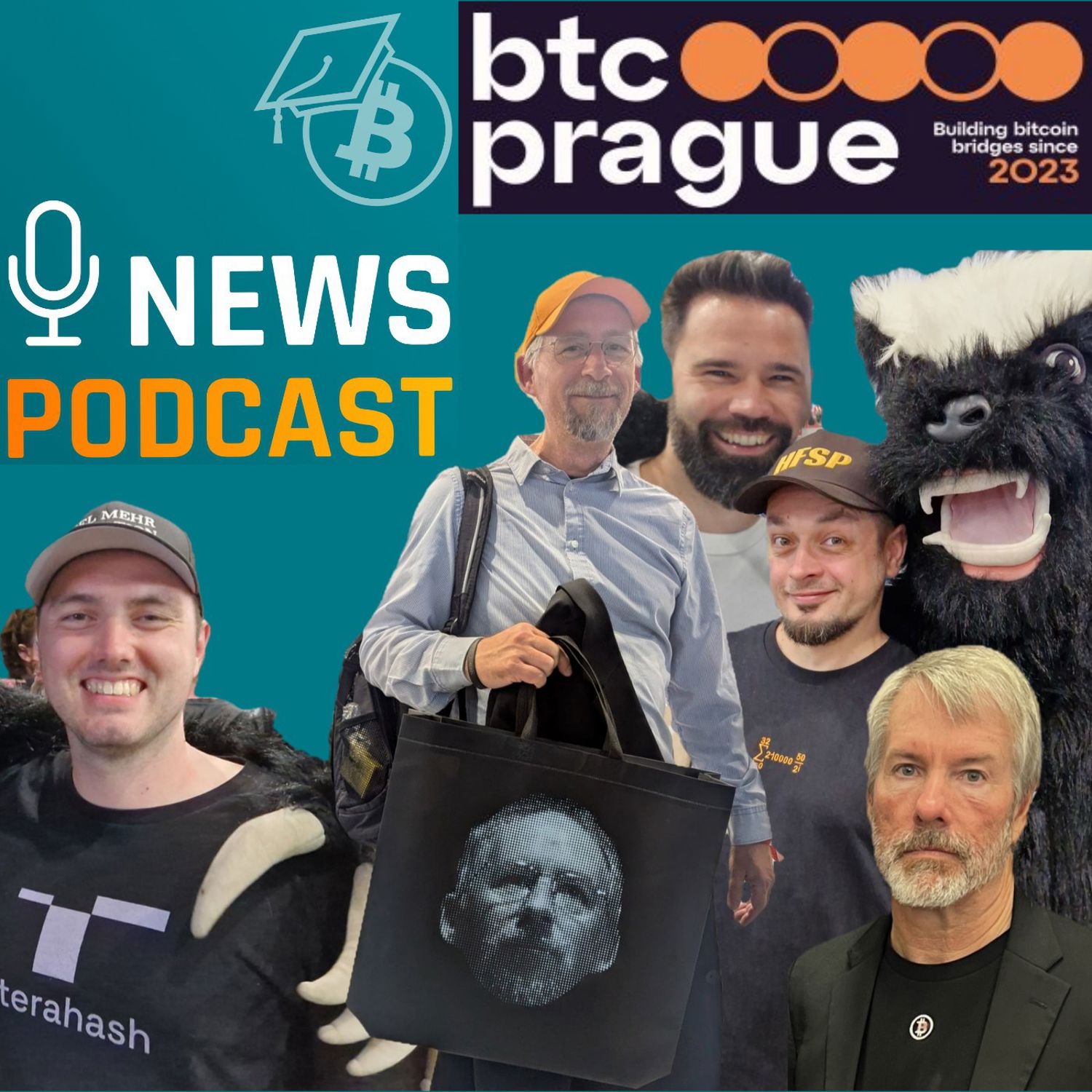 Wochenrückblick #96 - BTC Prag Spezial, außerdem: Lagardes Euro Zukunft, Mining Ind. zieht um und vieles mehr..