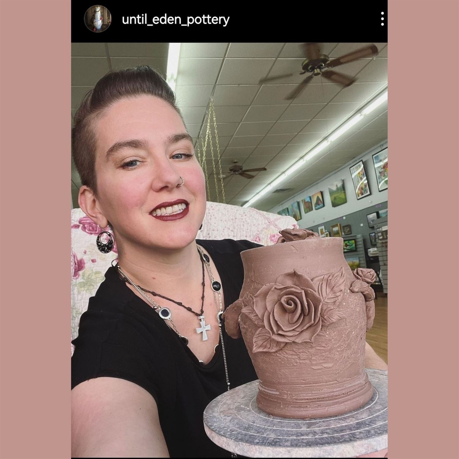 #17 with Jessika Leigh, Potter, clay artist and a degree in Antrhopology.