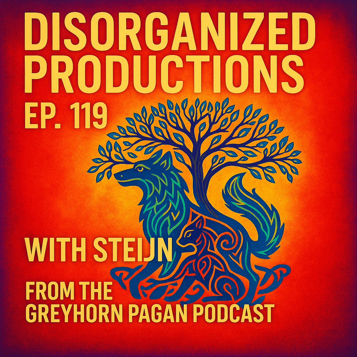 #119 Pagan Cycles, Modern Grinds: Content, Runes, and the Lifting of the Veil with Greyhornpagan Stijn