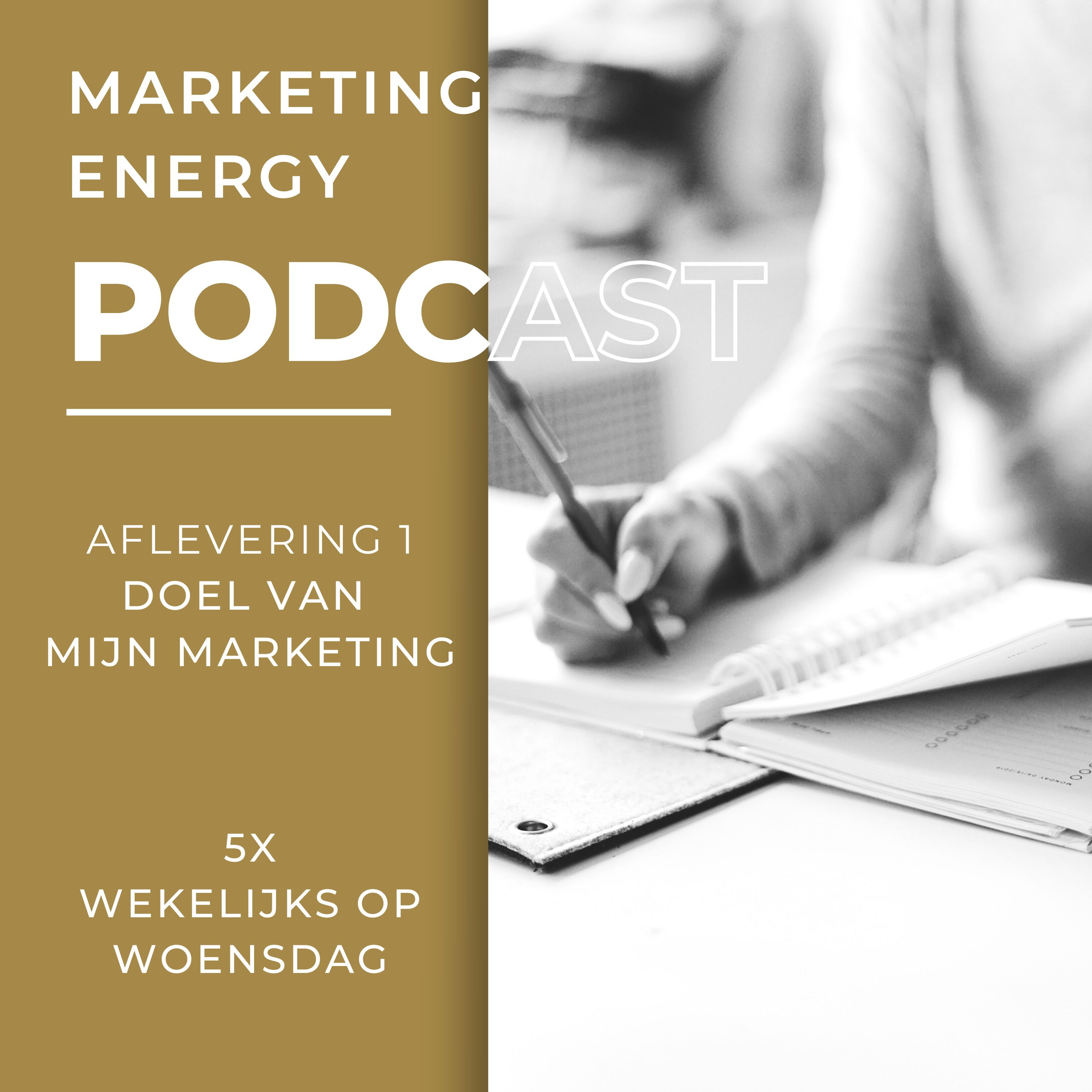 Marketing Energy Podcast #06 Doel van mijn marketing Artwork
