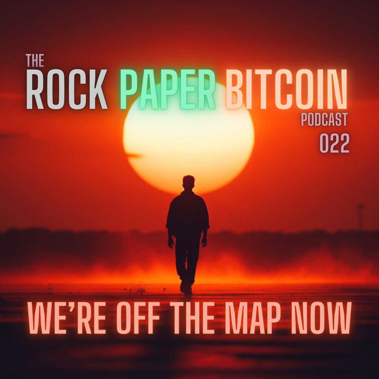 RPB022 - We're Off The Map Now Artwork