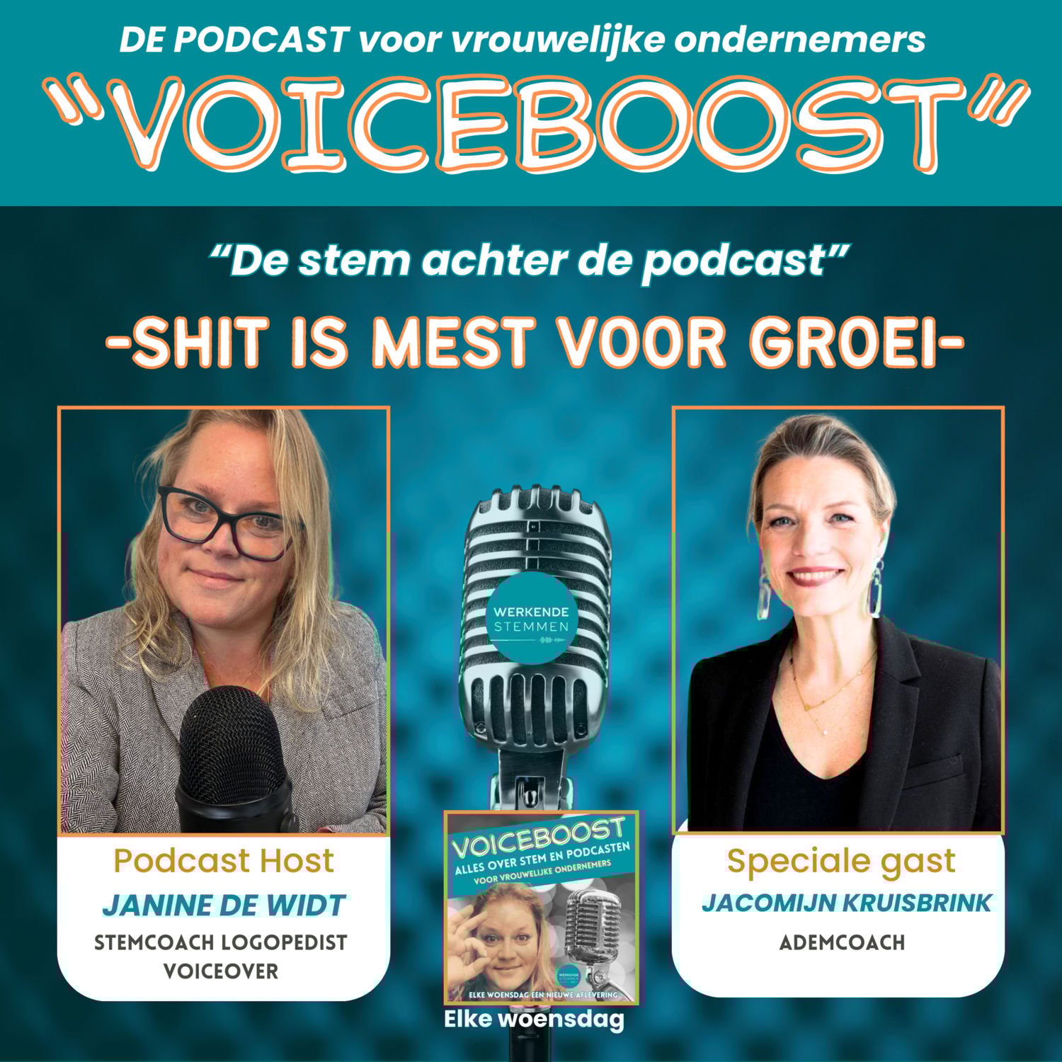 VOICEBOOST, alles over stem en podcasten.