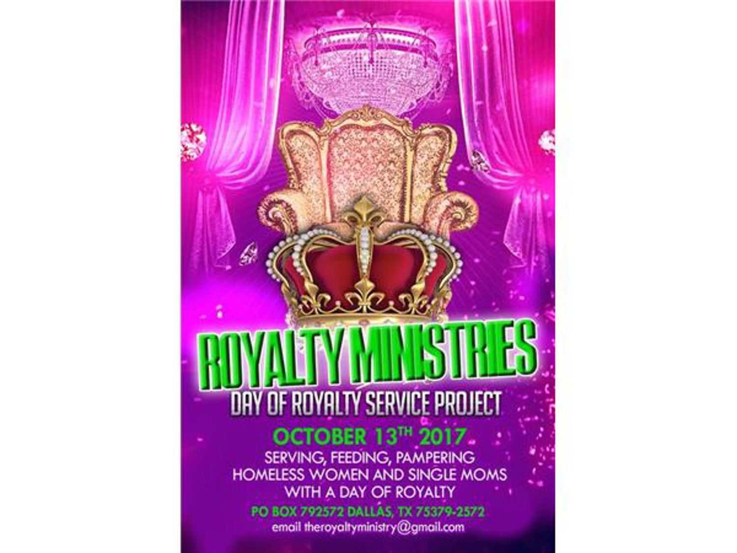 Freeontheinside with Minister Lewis / Minister A.Blue  I' Am Royalty Conference Artwork
