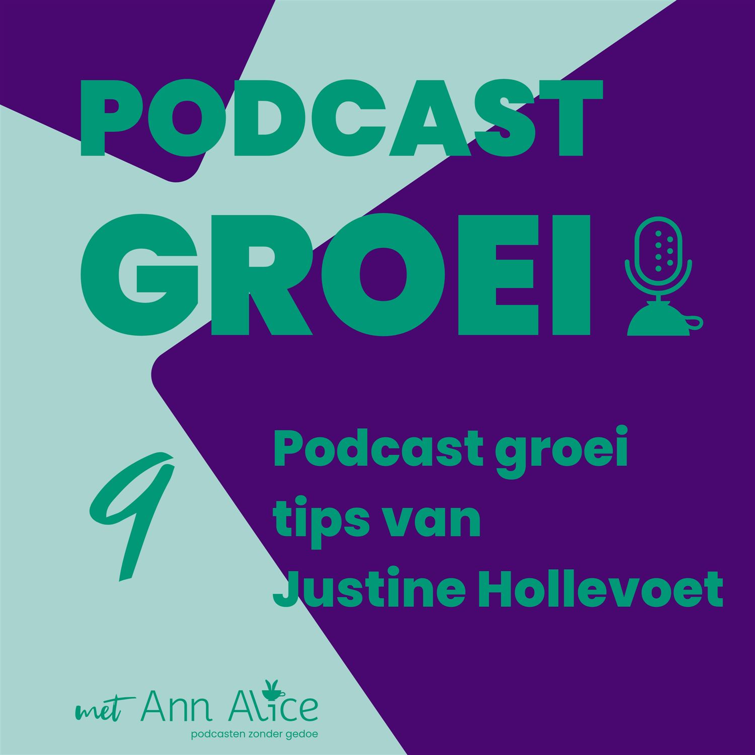 9. Podcast groei tips van Justine Hollevoet