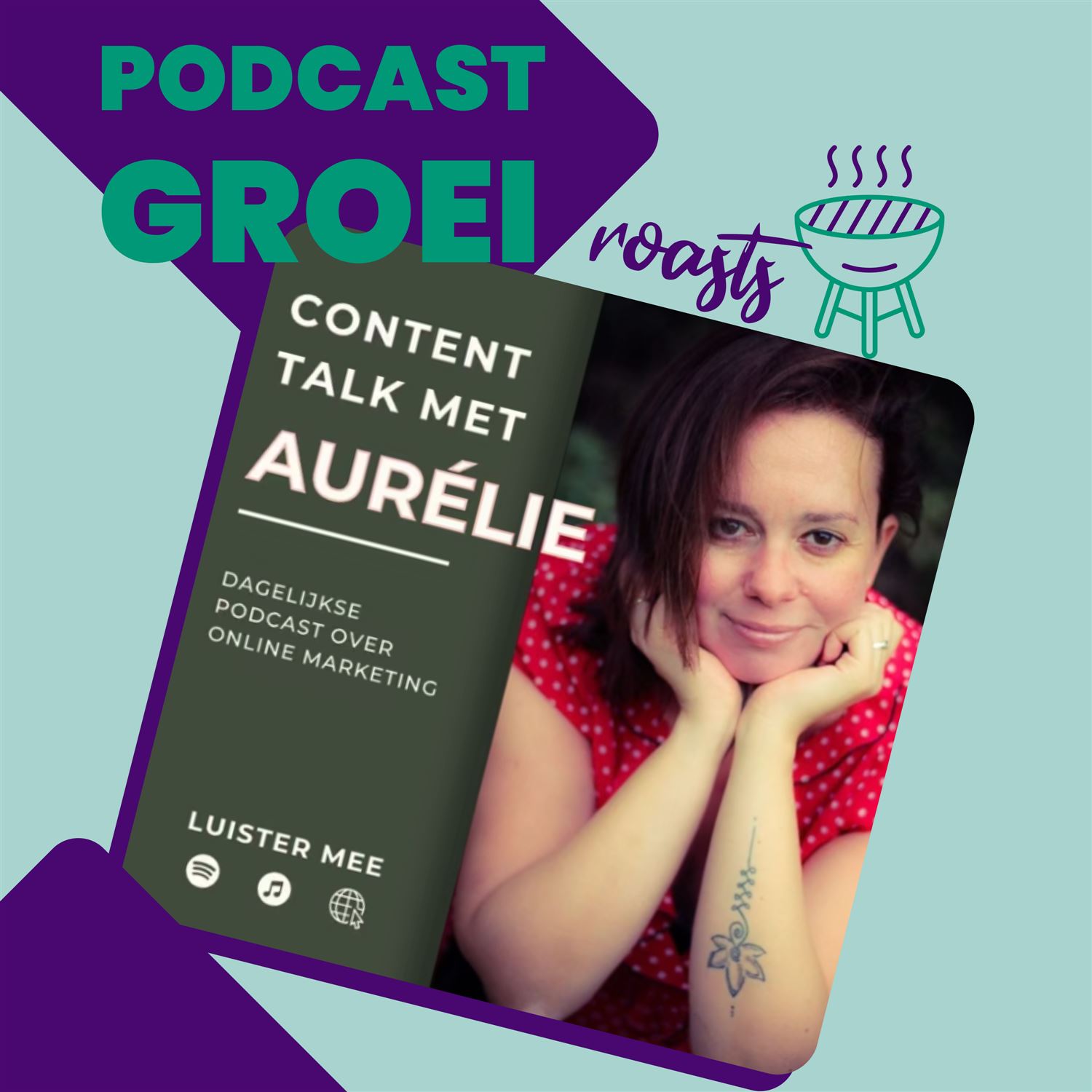 30. Podcast op de rooster 🔥 Content Talk met Aurélie