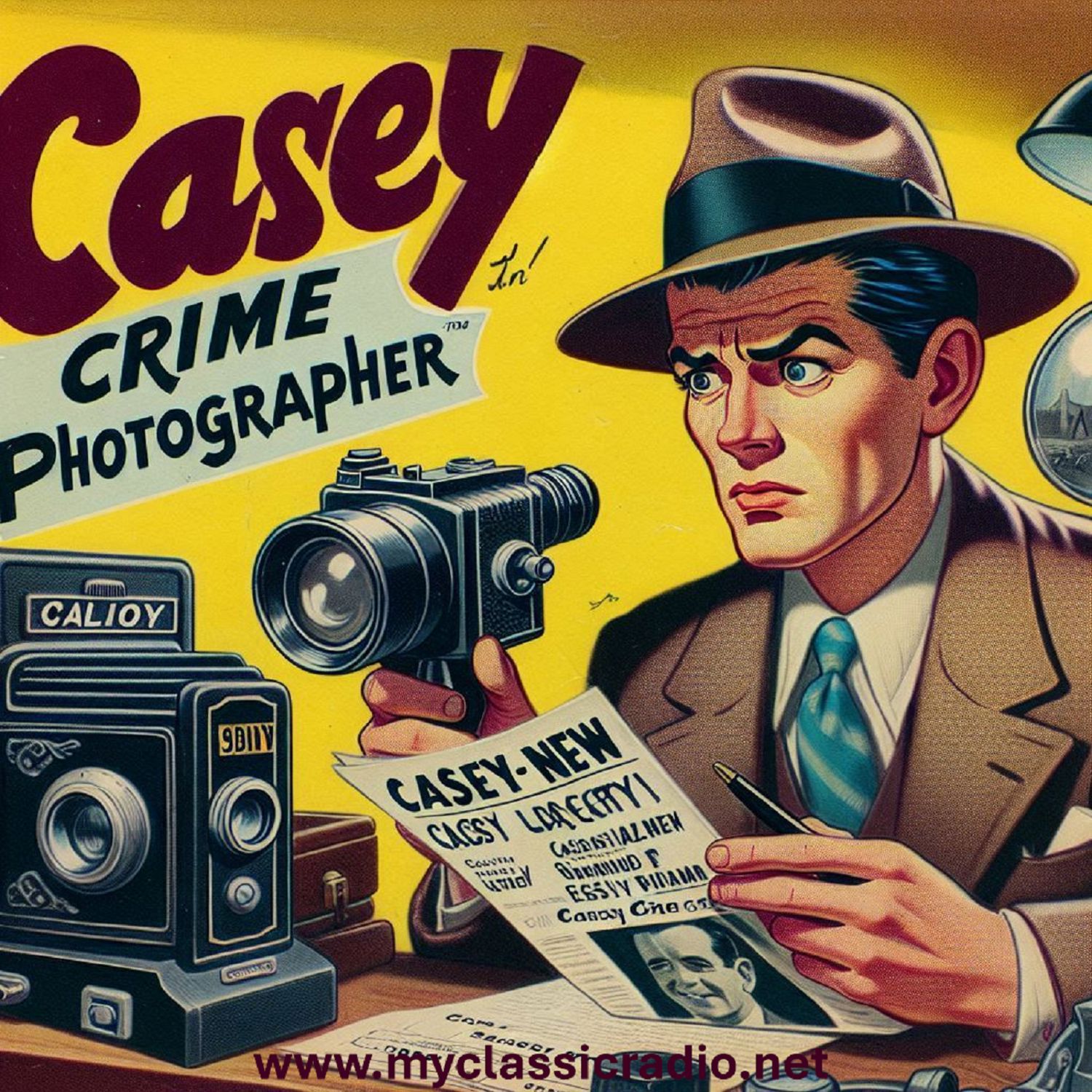 Casey, Crime Photographer