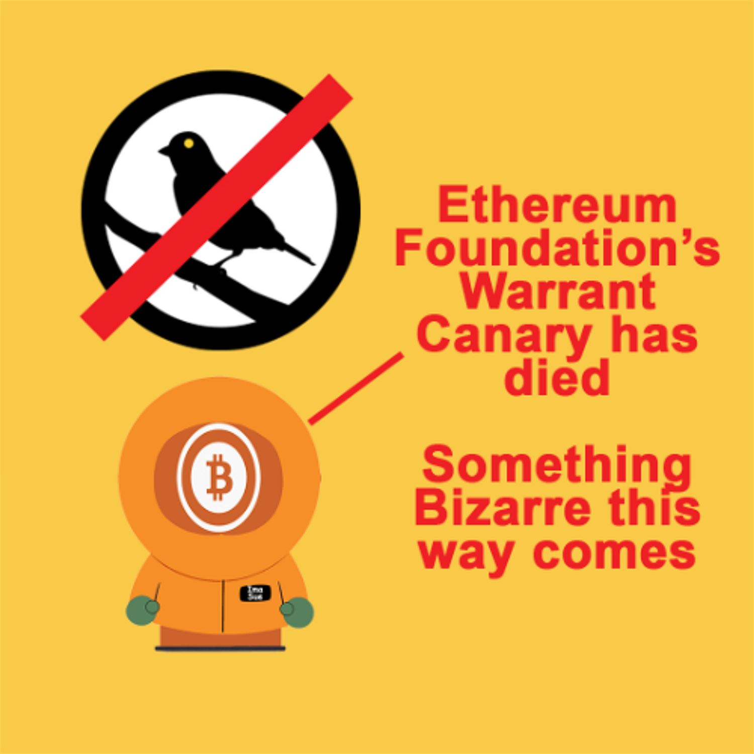 ETH Warrant Canary Died Ep876