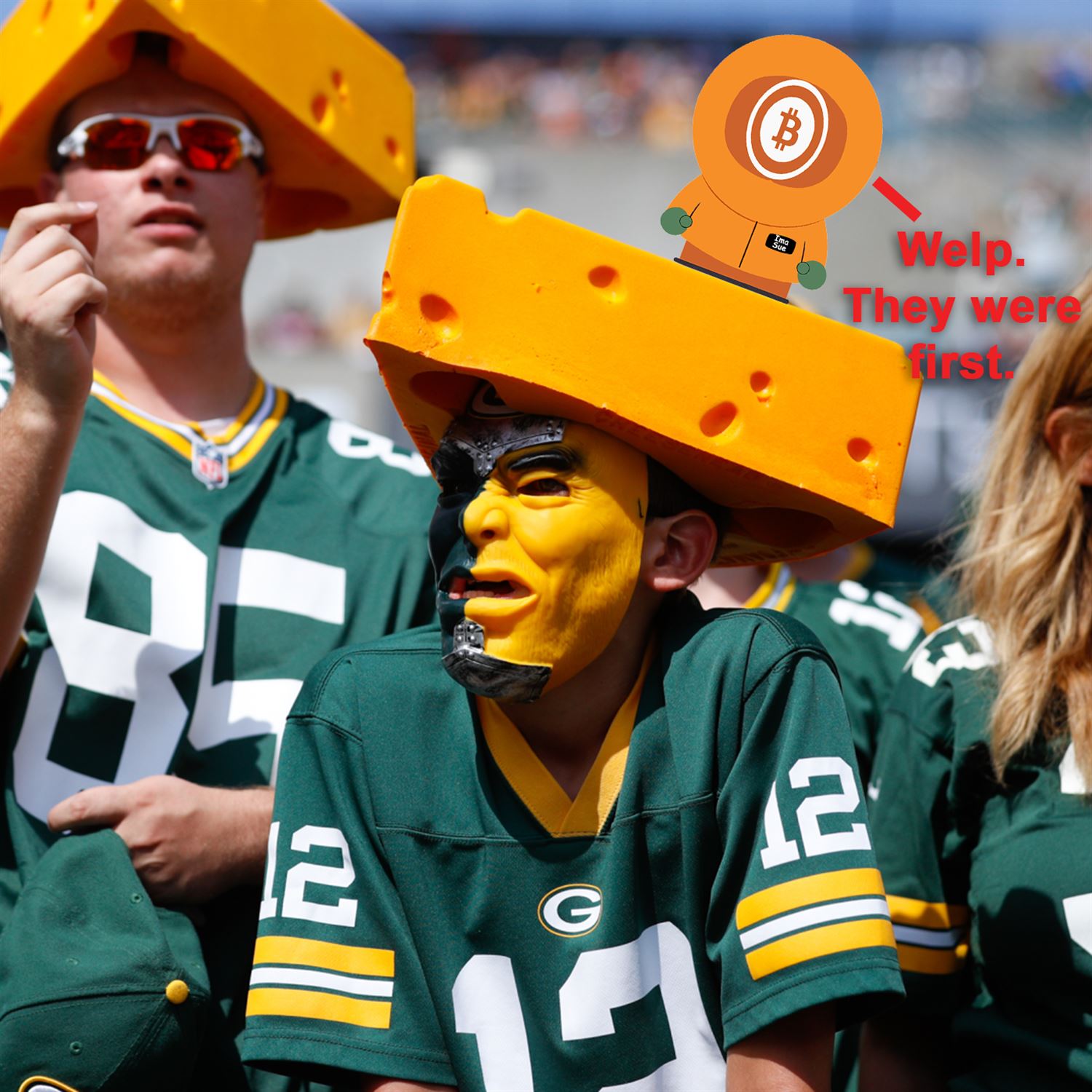 Cheese Heads Are First