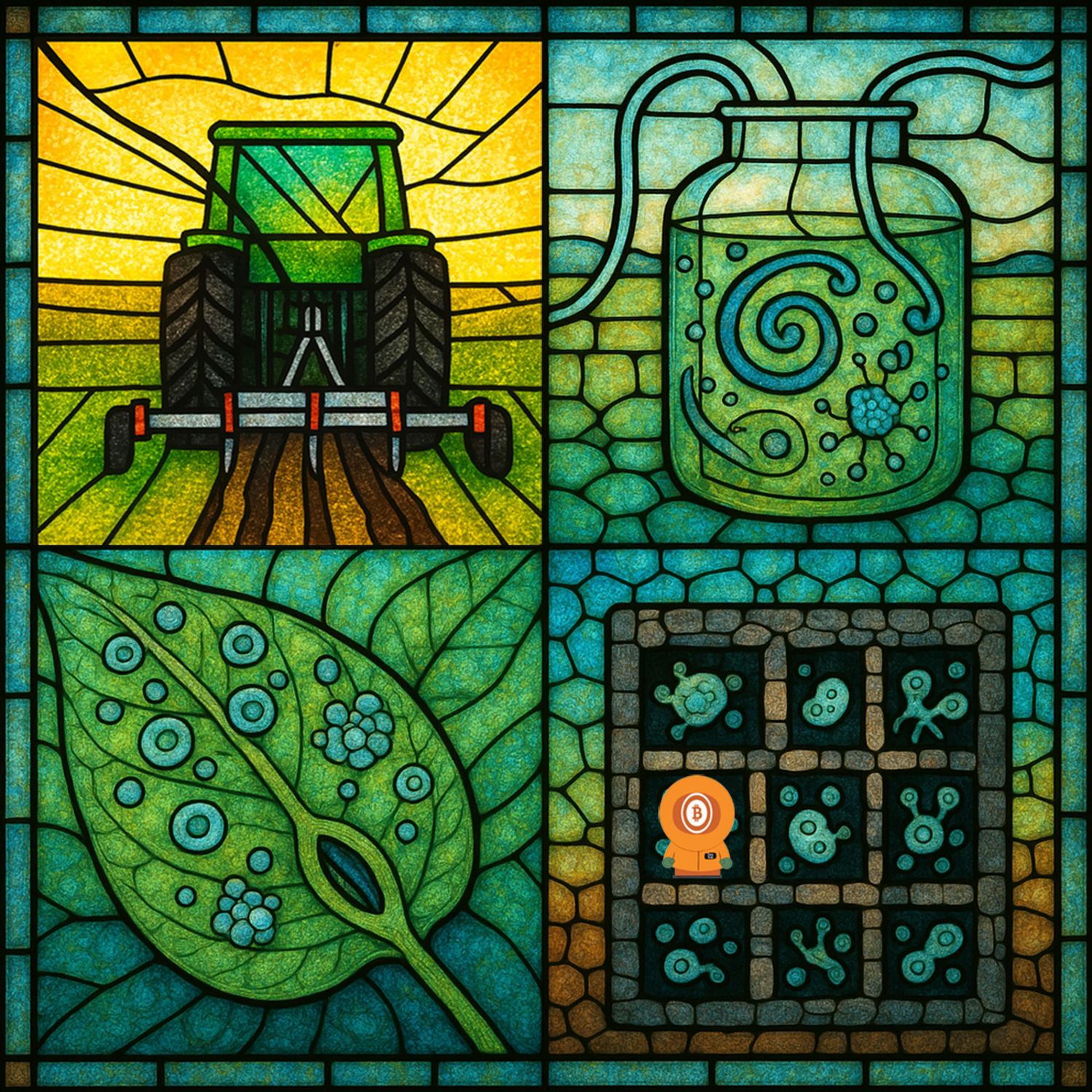 Cathedral V - Brewing Biology Artwork