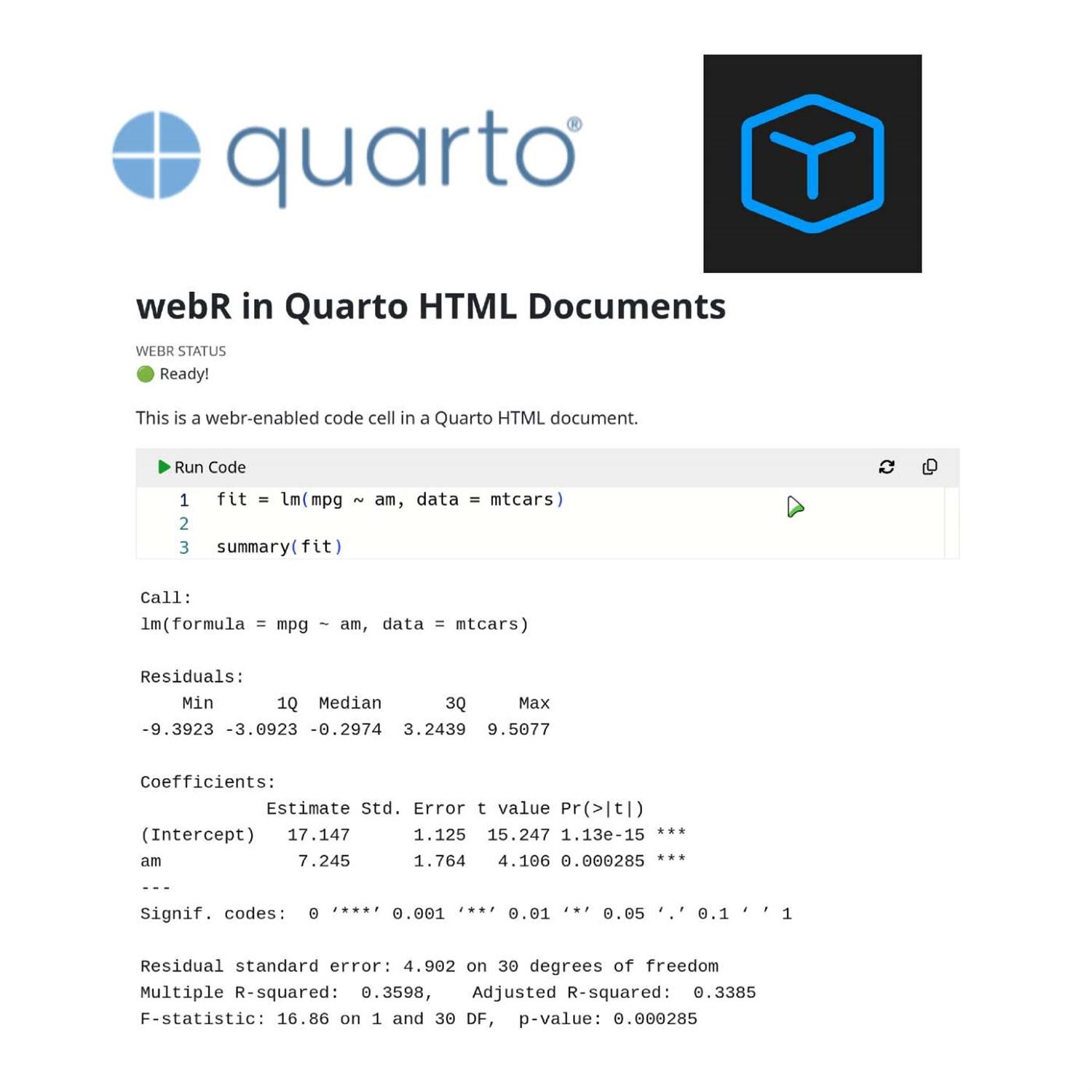 Devcontainers for Quarto