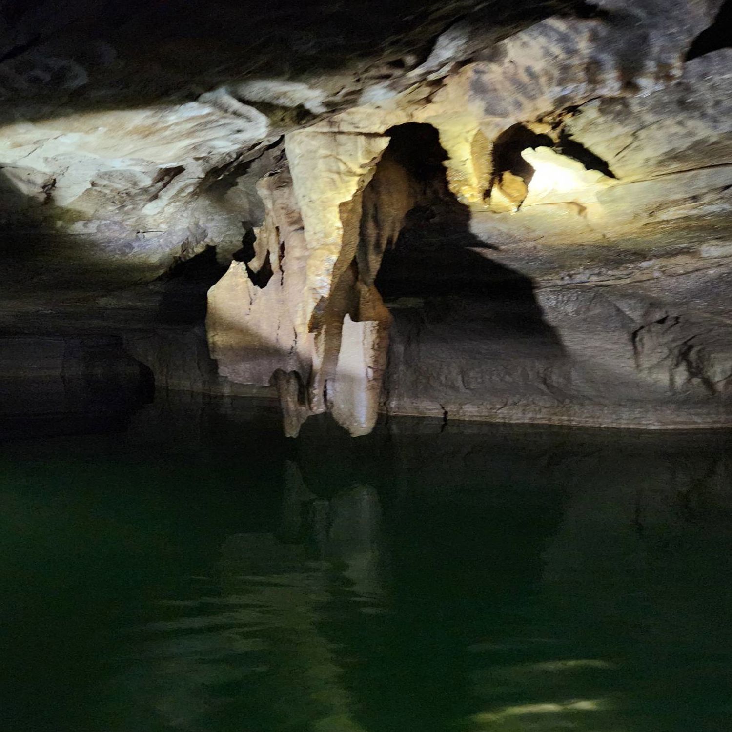 Exploring caves!