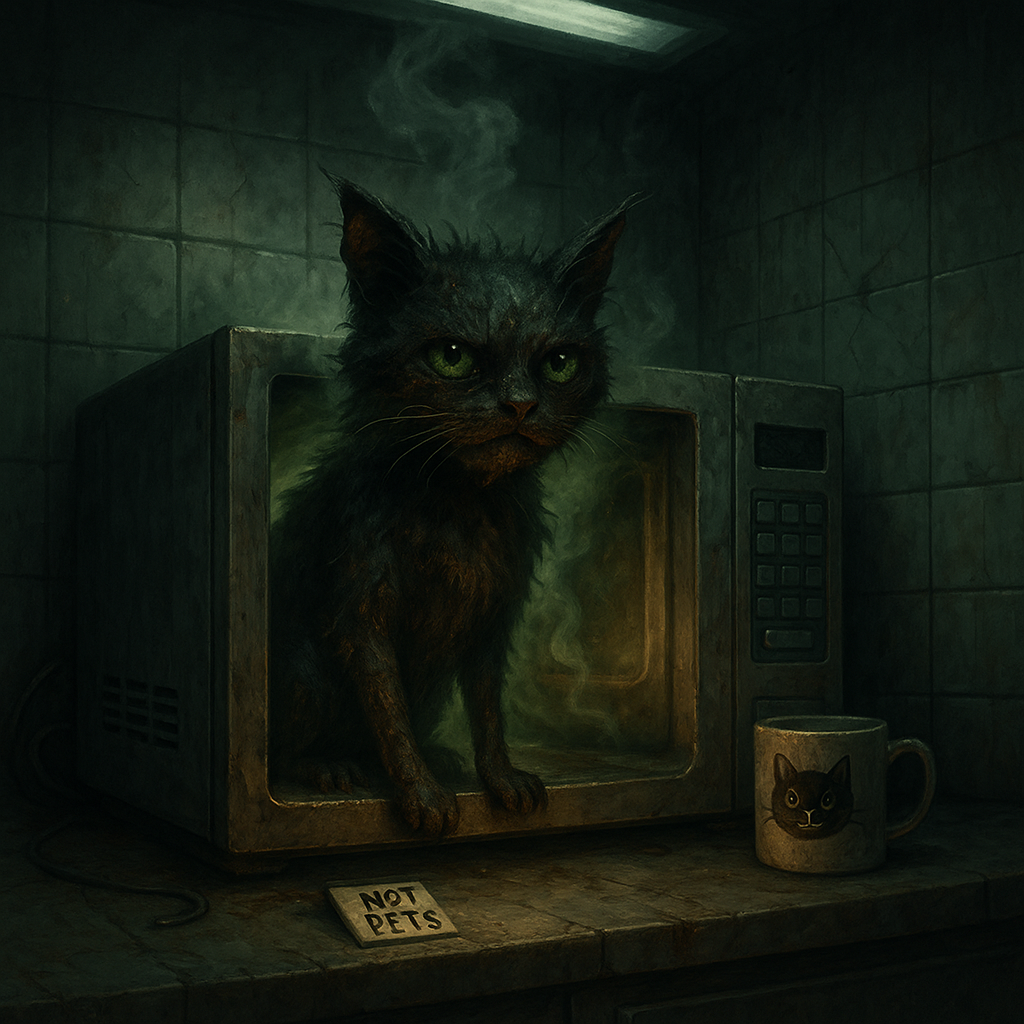 Katze in der Mikrowelle und mehr