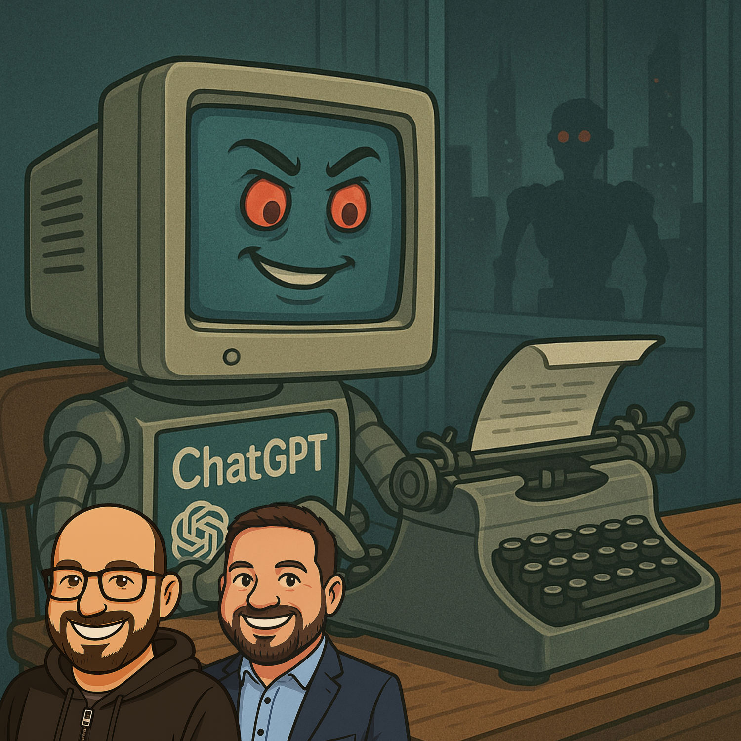 ChatGPT, die Schreibmaschine für SkyNet! Artwork