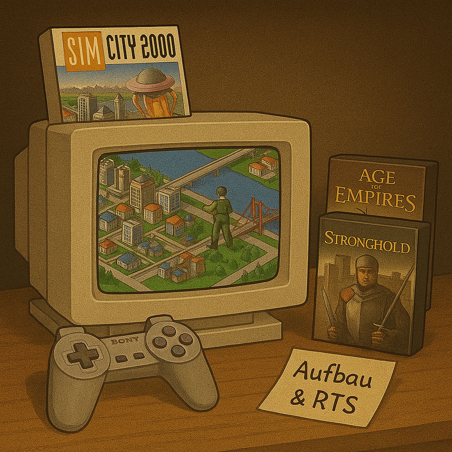 Aufbau & RTS: SimCity 2000, Age of Empires, Stronghold