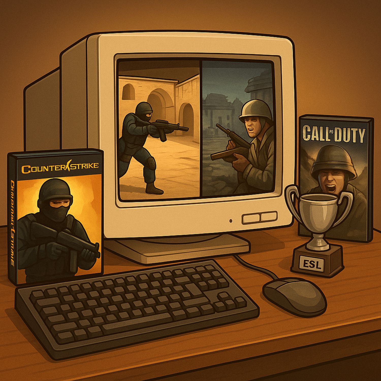 Shooter-Generationen: Counter-Strike, Call of Duty, ESL-Erfahrungen