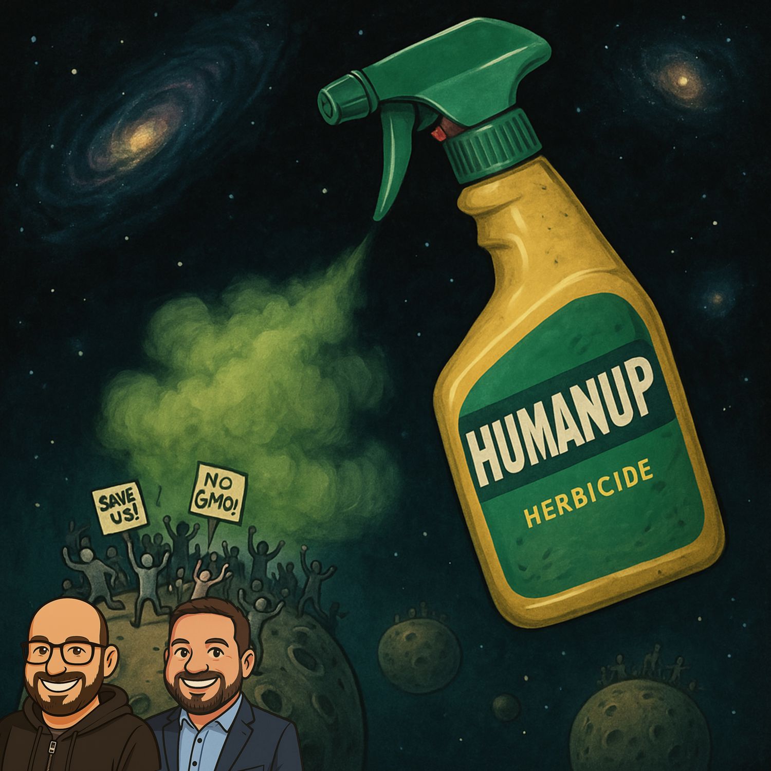 Menschheit: Roundup des Universums, oder der echte große Filter! Artwork