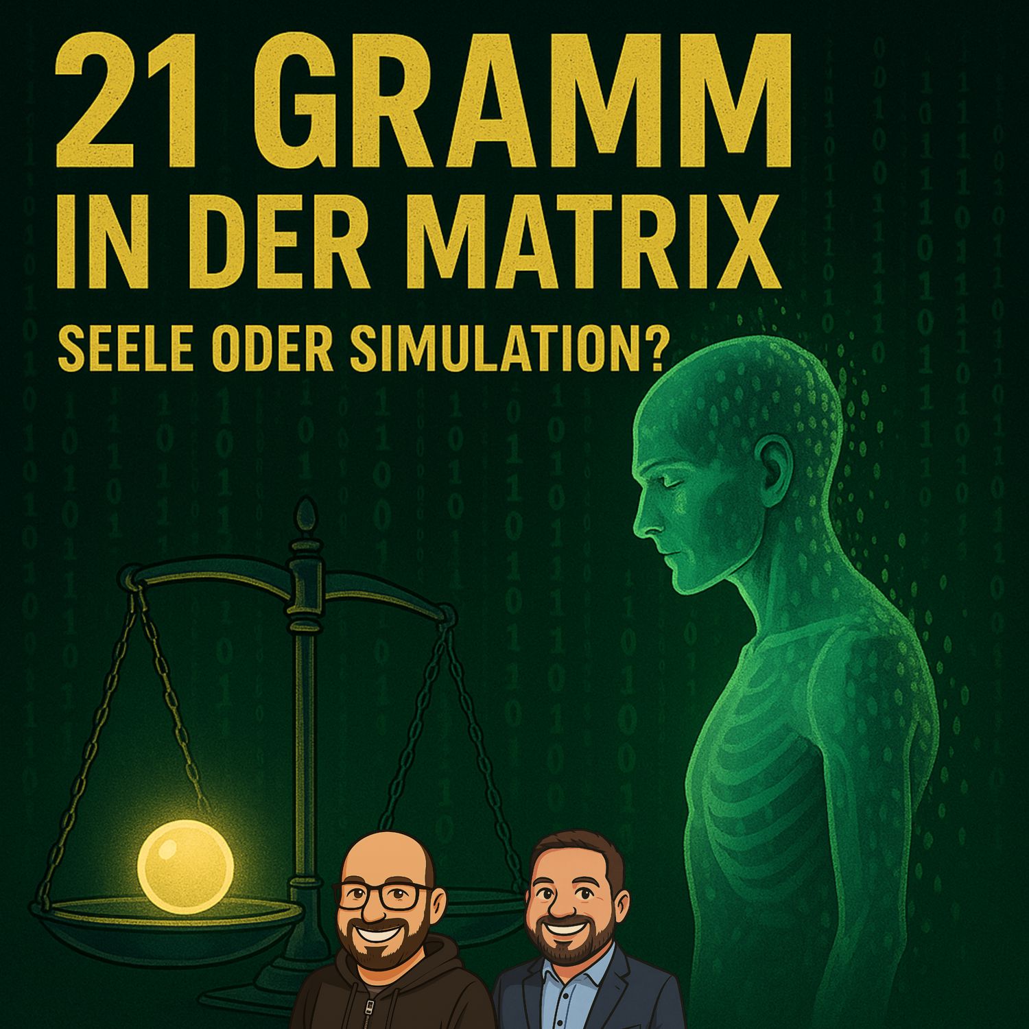 21 Gramm in der Matrix: Seele oder Simulation? Artwork