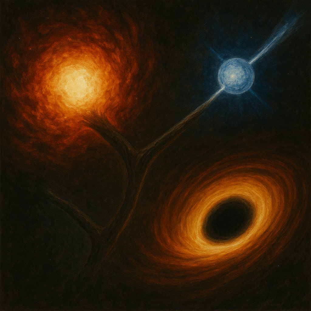 Von Supernova zu Neutronenstern oder schwarzem Loch