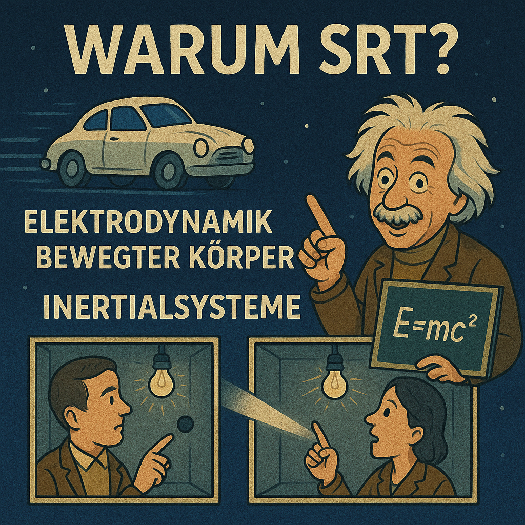 Warum SRT? Elektrodynamik bewegter Körper, Inertialsysteme