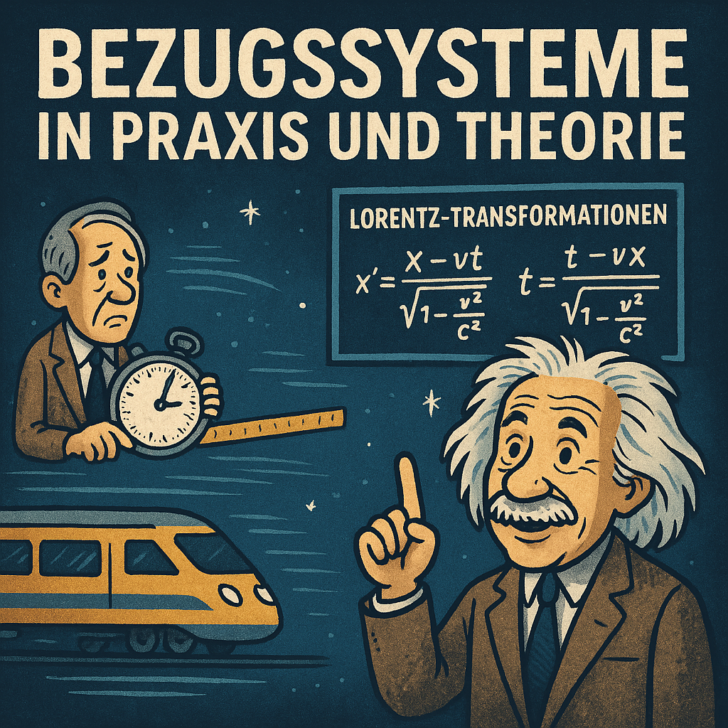 Bezugssysteme in Praxis und Theorie; Lorentz-Transformationen