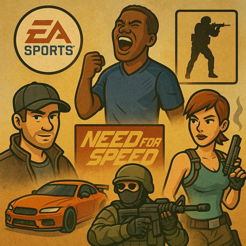 Fifa, Need for Speed und andere Ballerspiele