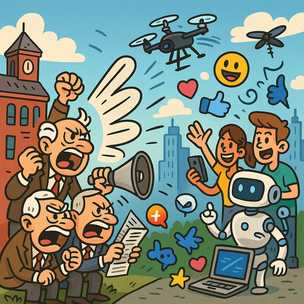 Old Men yellin' at Future!