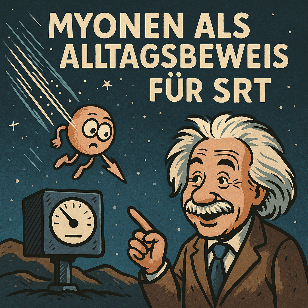 Myonen als Alltagsbeweis für SRT