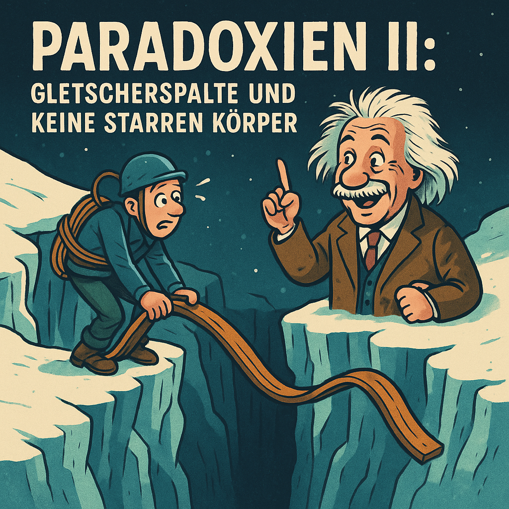 Paradoxien II: Gletscherspalte und keine starren Körper