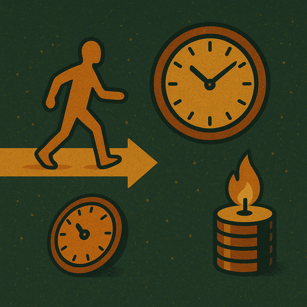 Lineare Zeit, Kausalität und Ökonomie der Naturgesetze