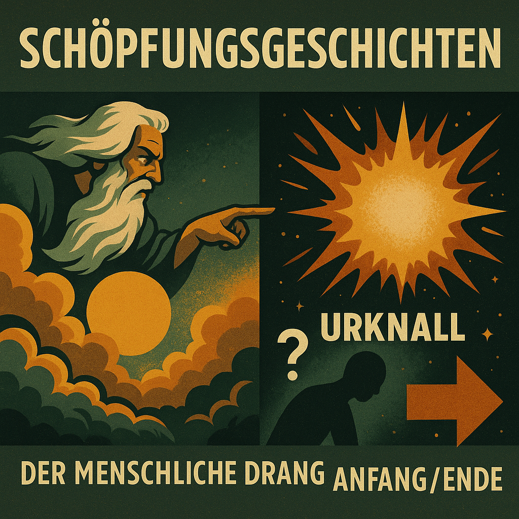 Schöpfungsgeschichten und der Drang nach Anfang/Ende