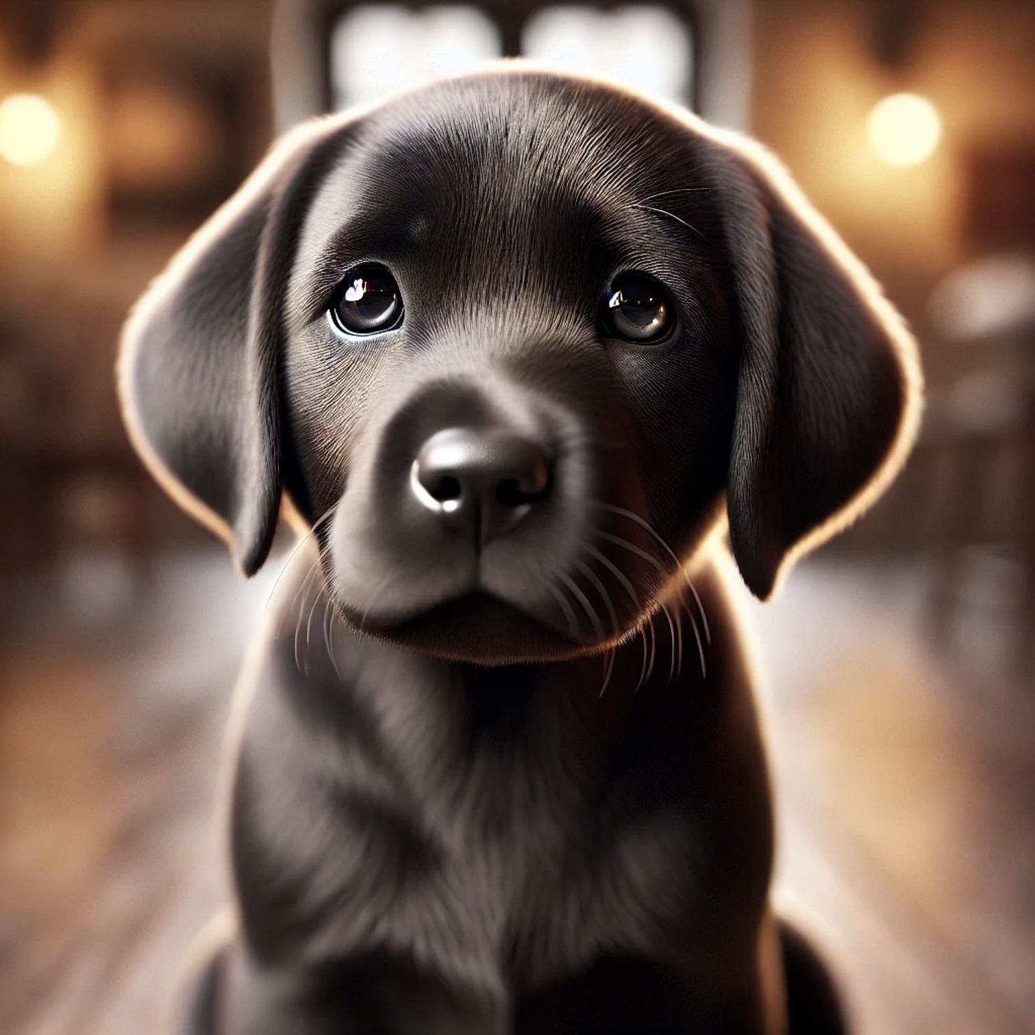 Black Labs and Puppy Dogs