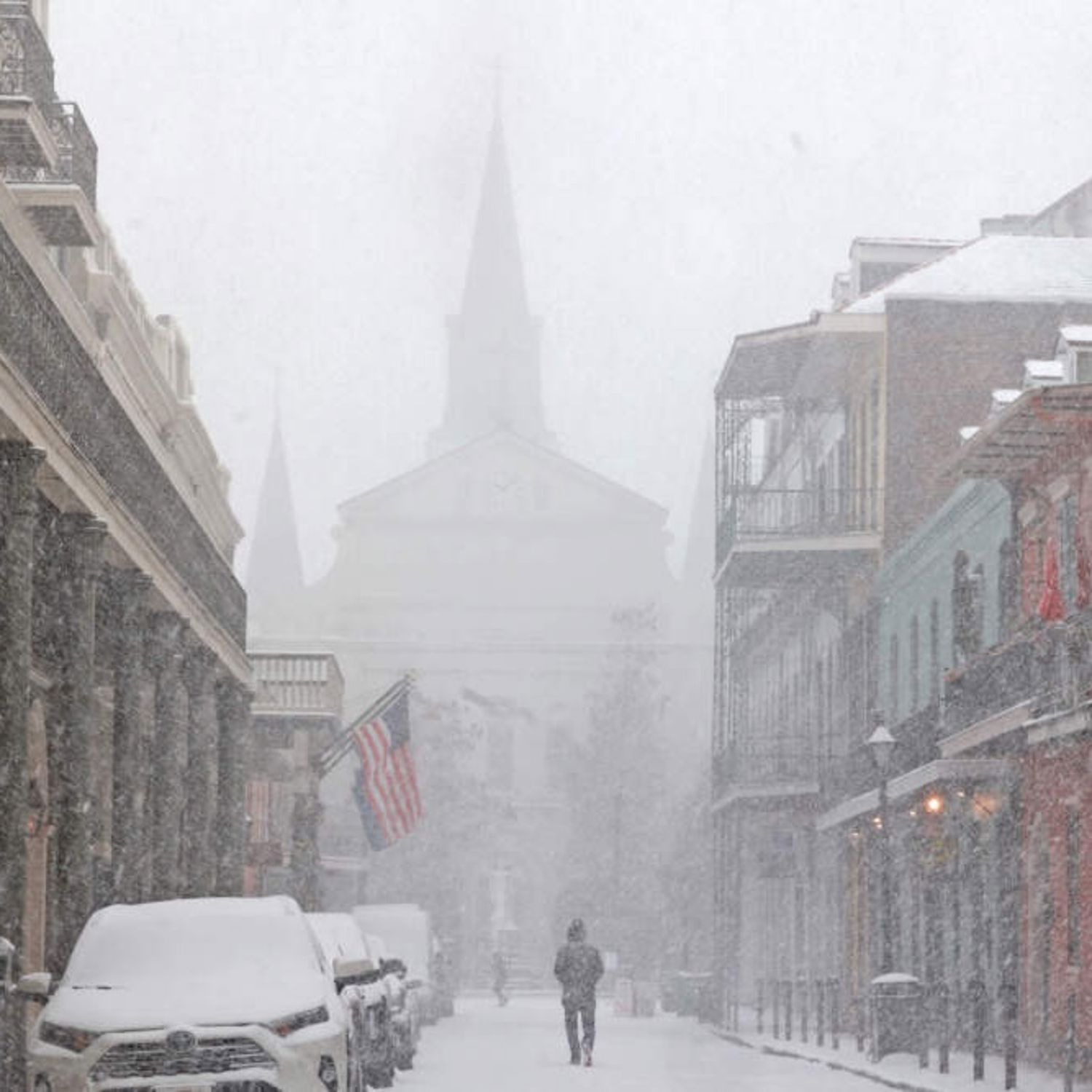 Snowpocalypse in the Southeast US