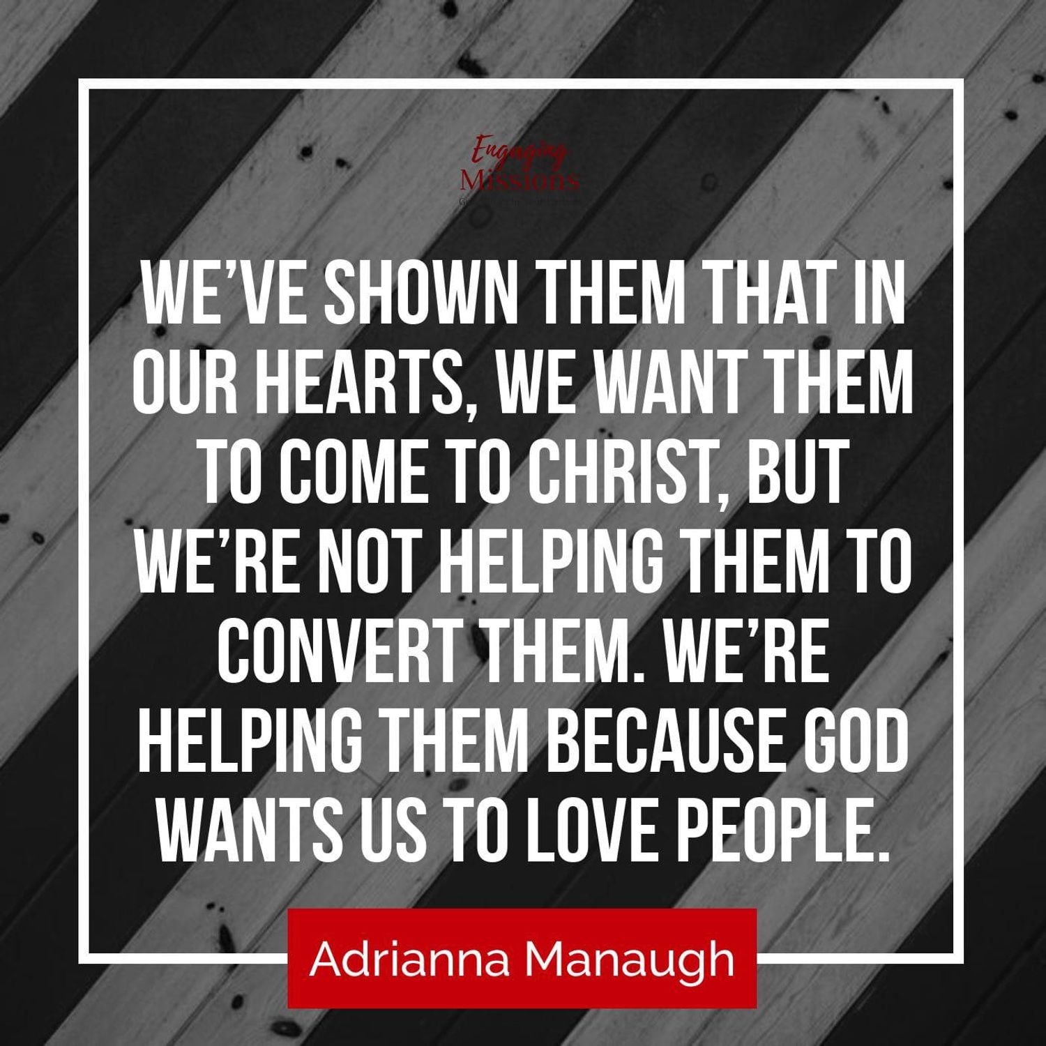 How to Put Hands and Feet on the Good News, with Adrianna Manaugh – EM274 Artwork