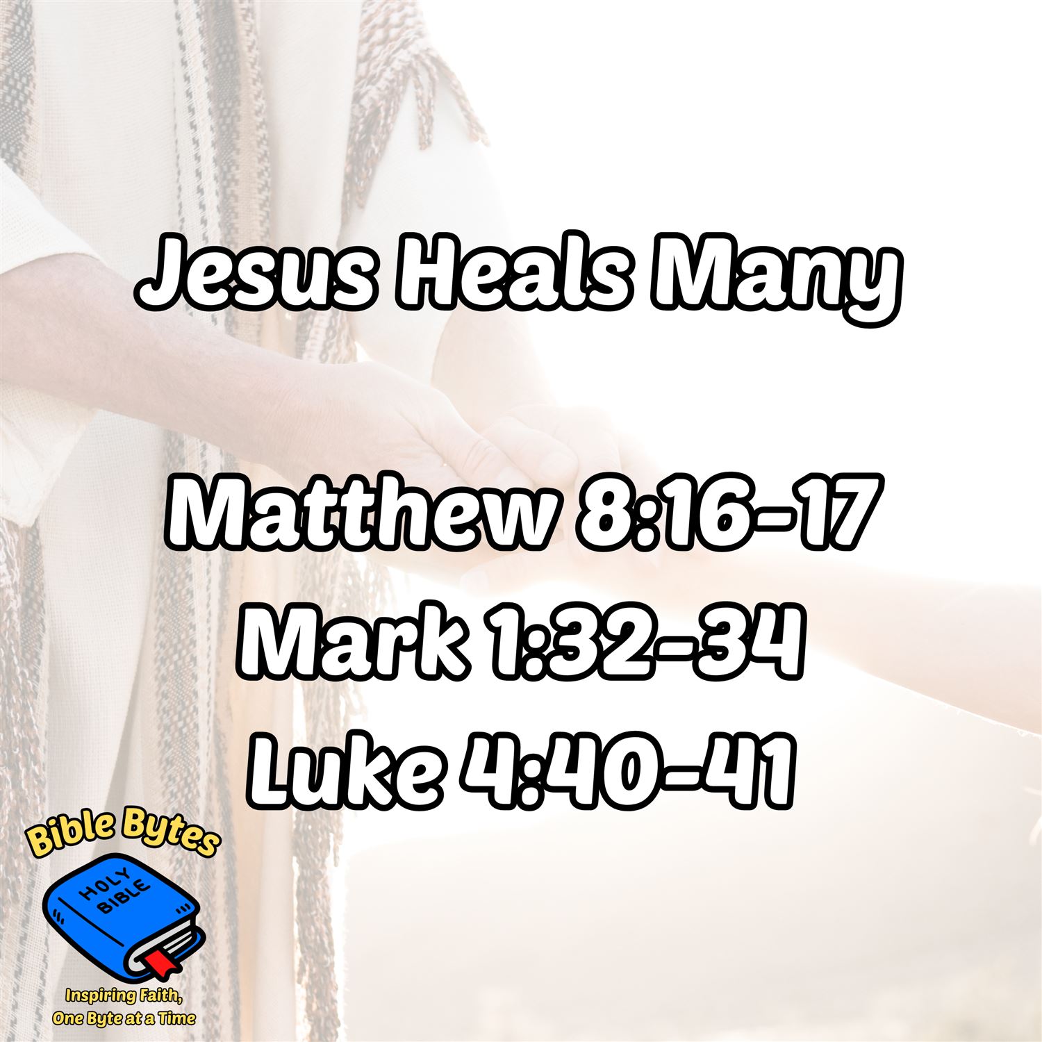 Jesus Heals Many