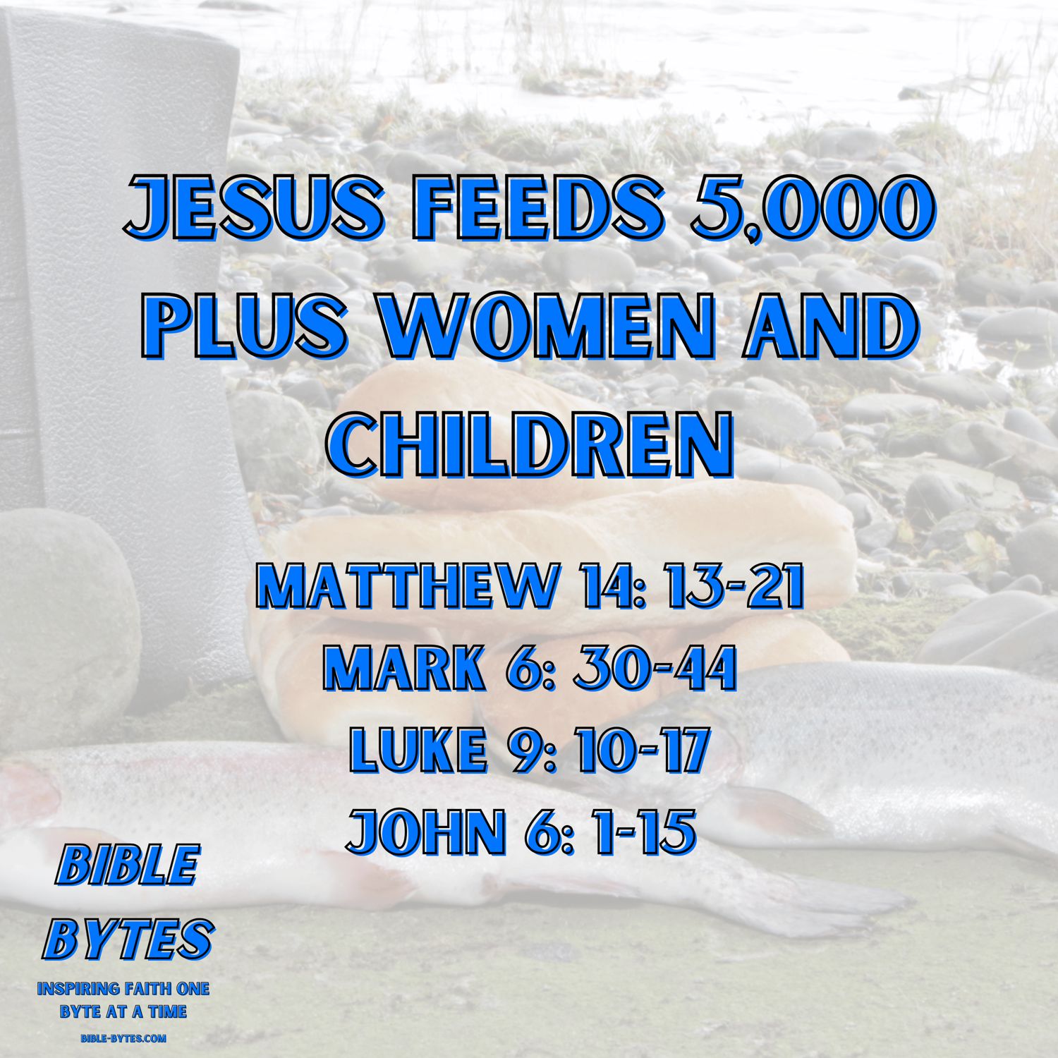 Jesus Feeds 5,000 Plus Women and Children Artwork