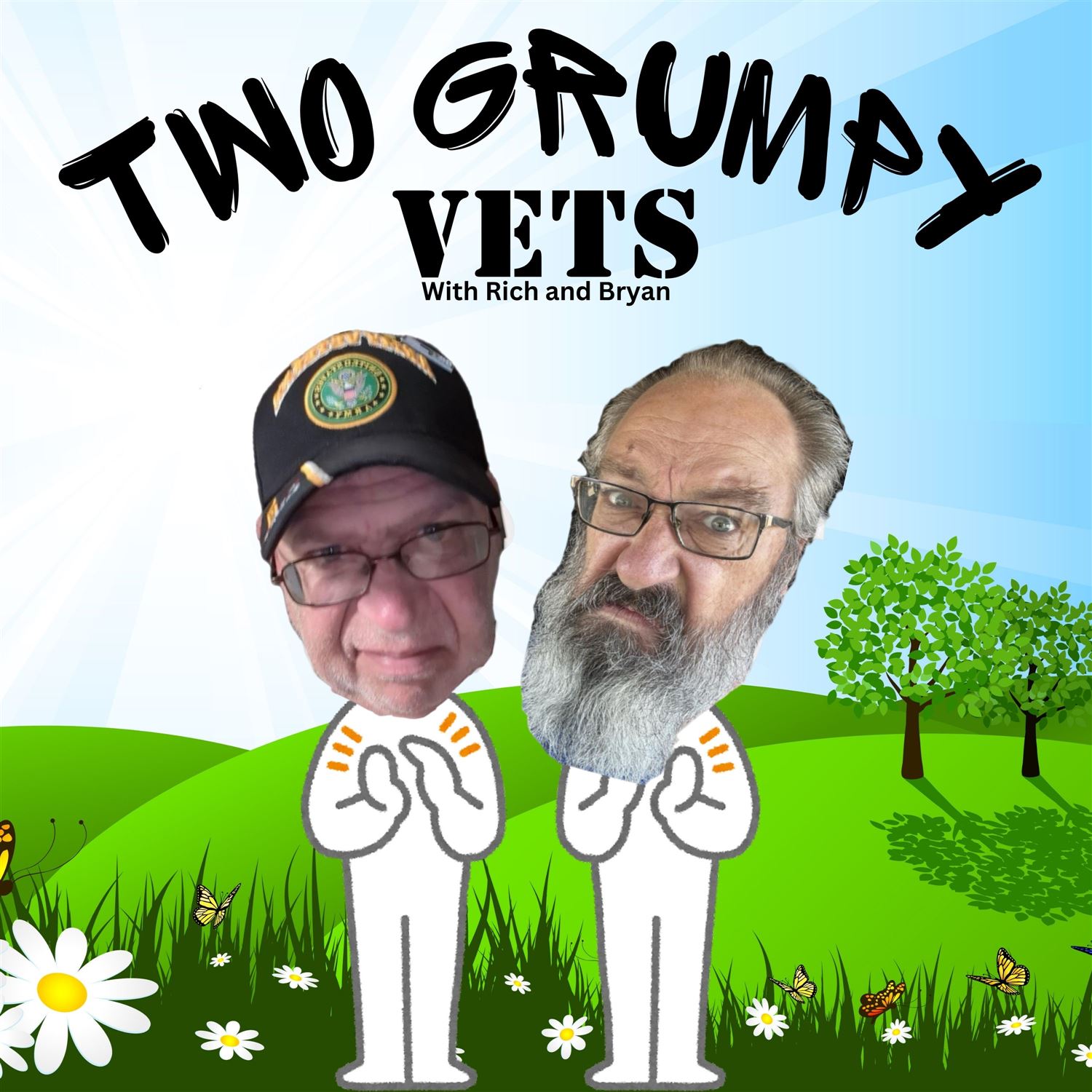 Two Grumpy Vets and a Duuude trailer