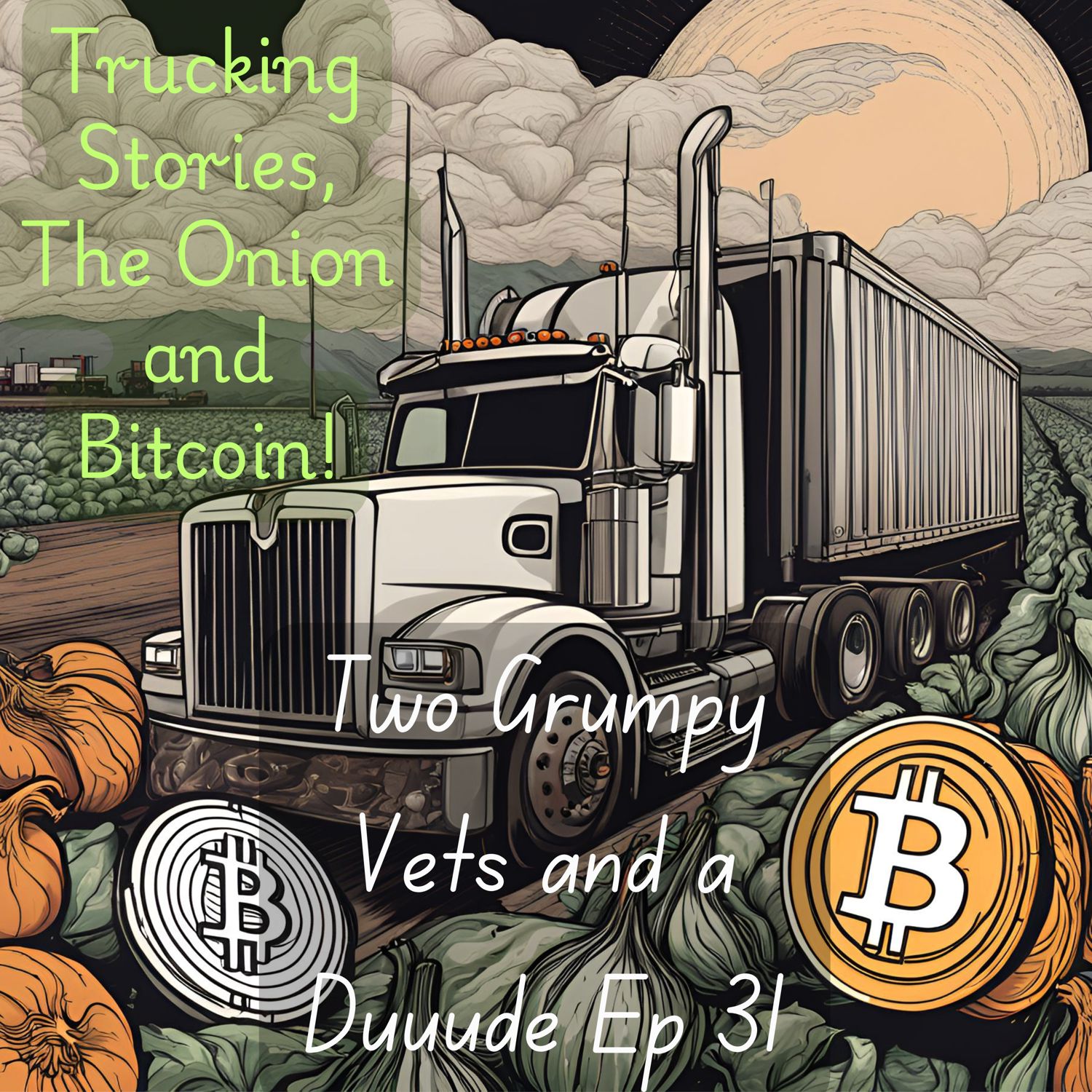 Trucking Stories, The Onion, and Bitcoin