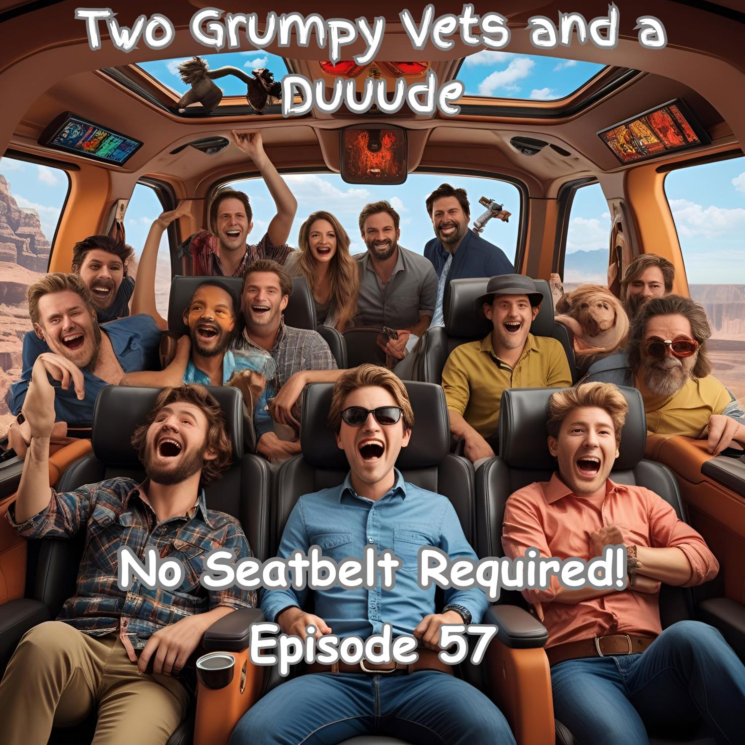 Two Grumpy Vets and a Duuude