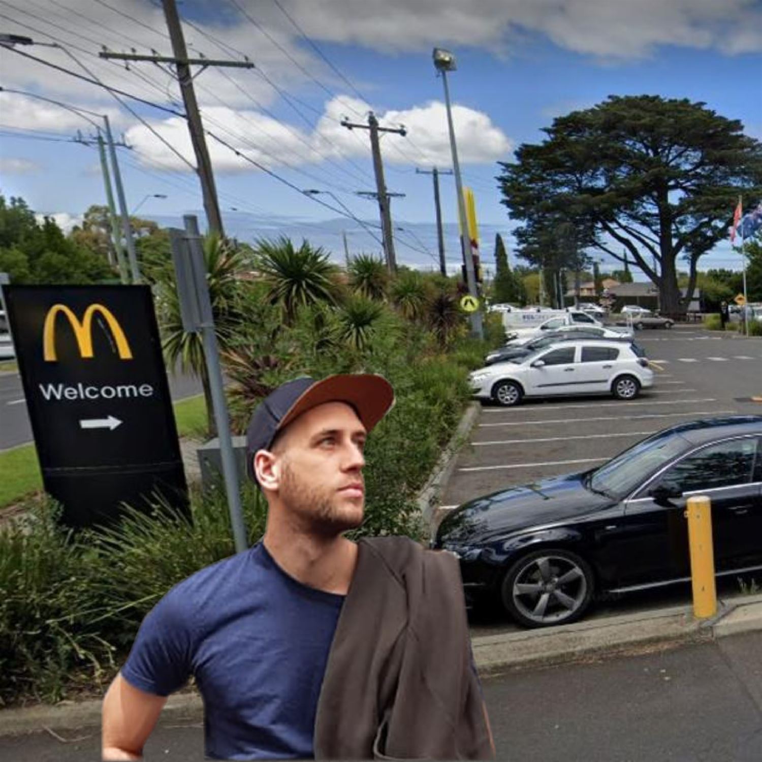 I almost got stood up in a McDonald's carpark