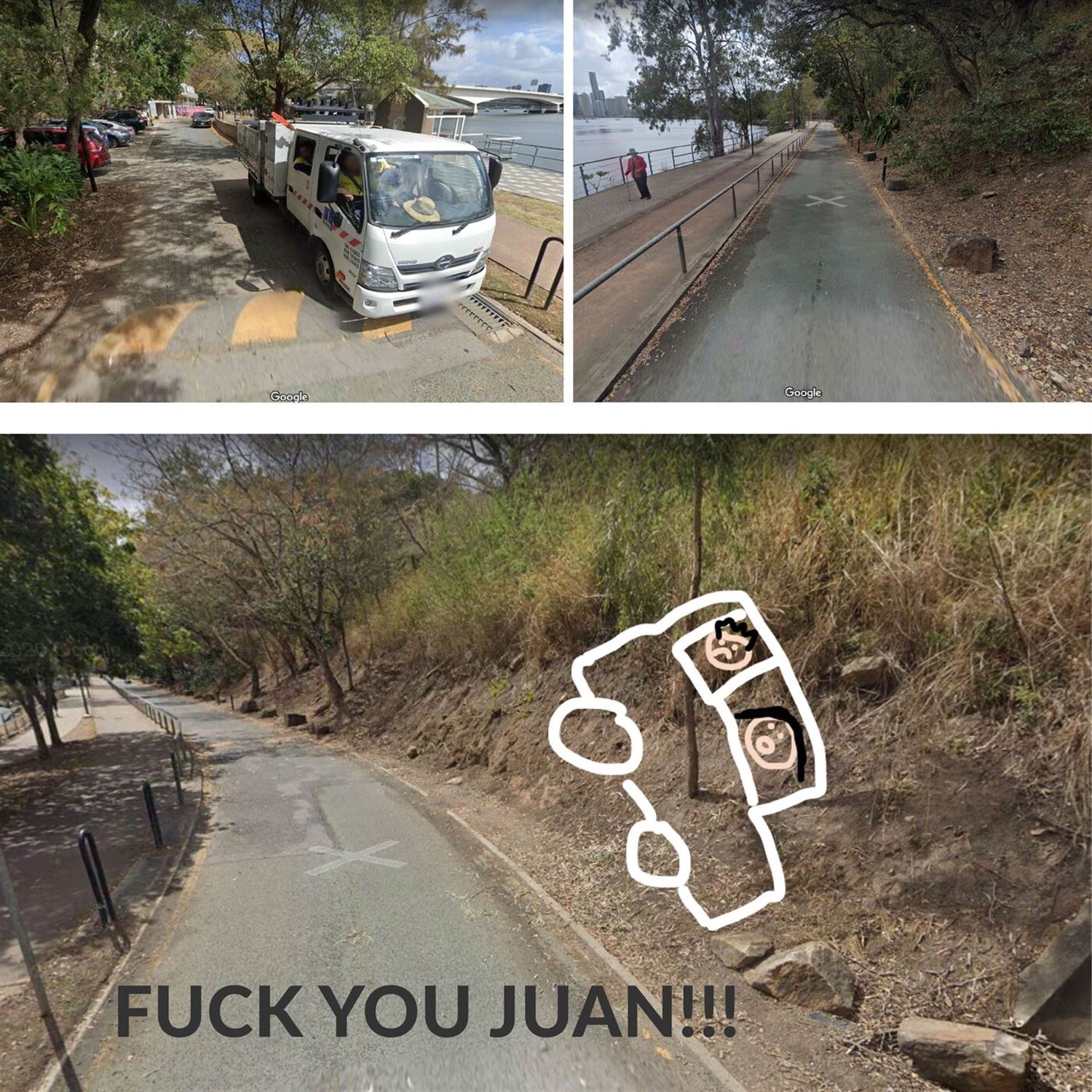 Juan on the narrow road