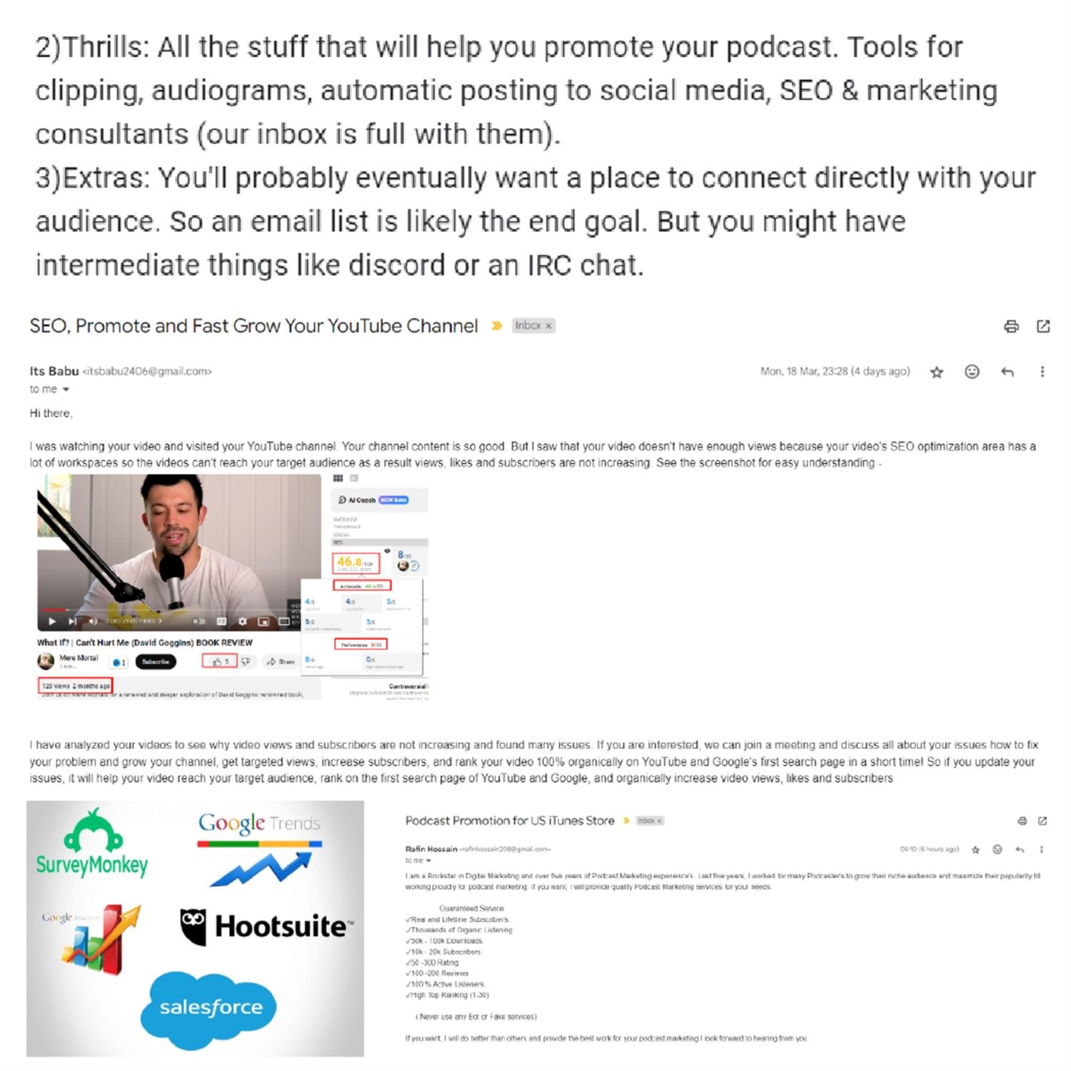 Distribution thrills: Surveymonkey/Hootsuite