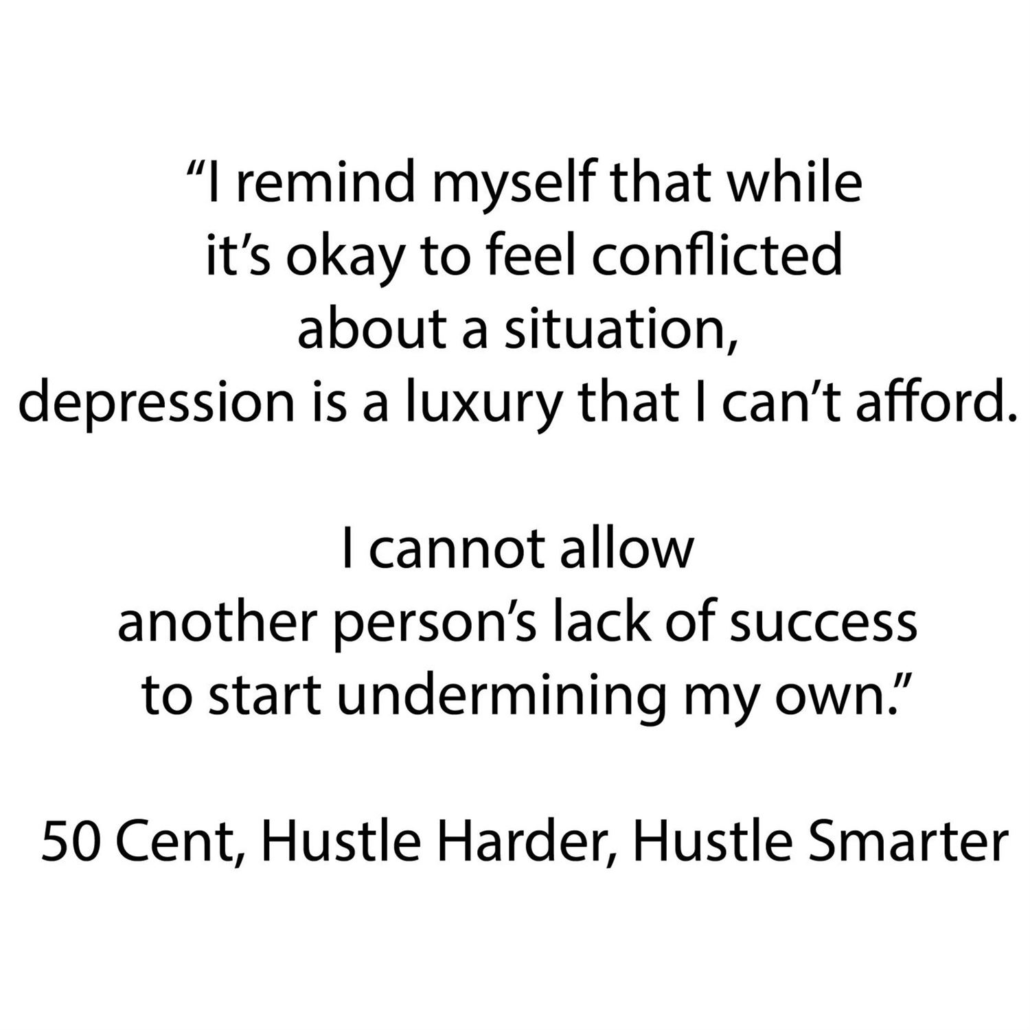 Depression and 50 Cent