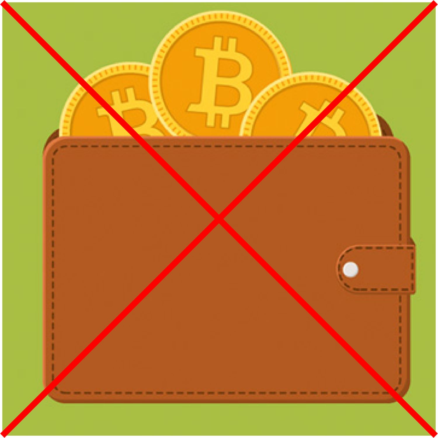 Bitcoin wallets don't 'hold' bitcoin