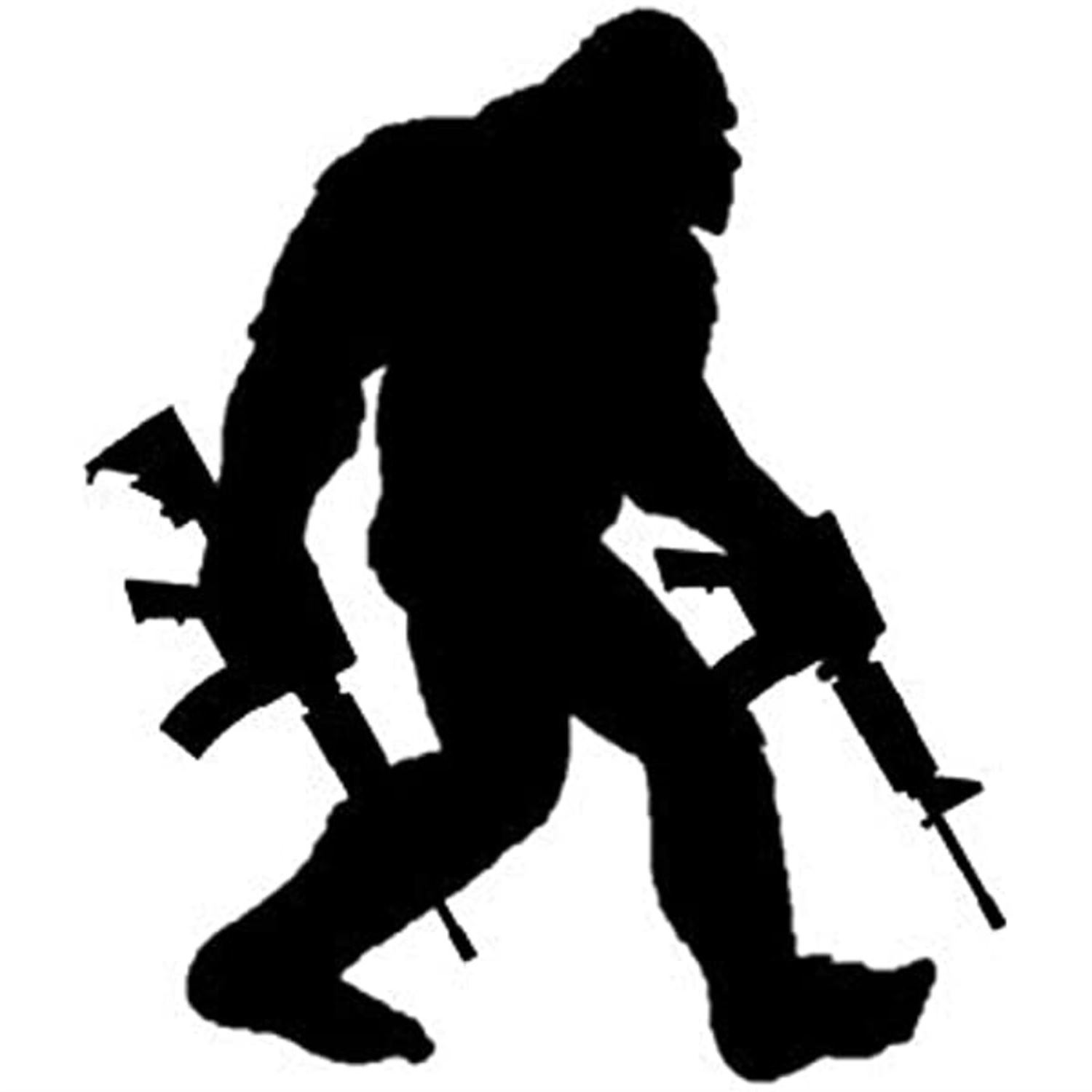 Bigfoot is real & packing heat