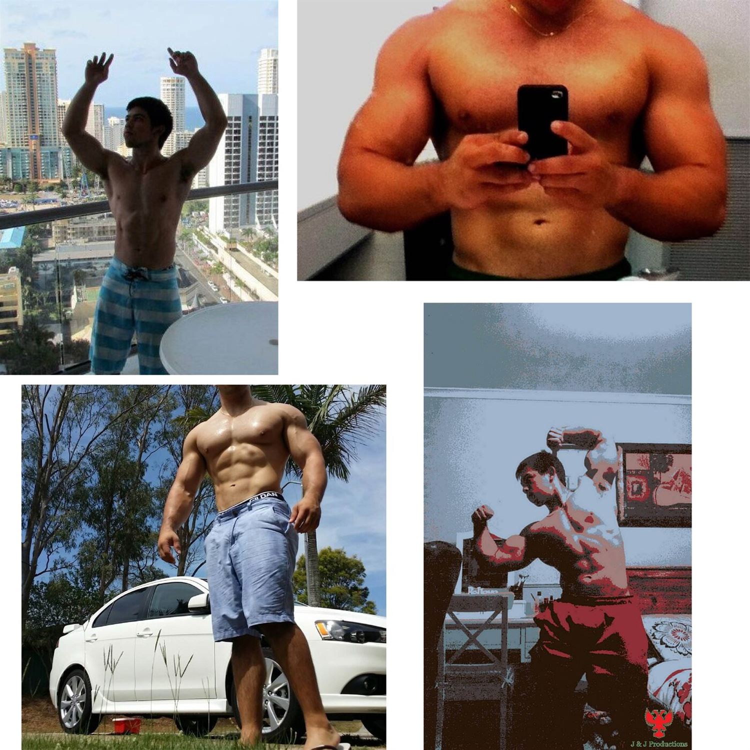 Juan's progression pics
