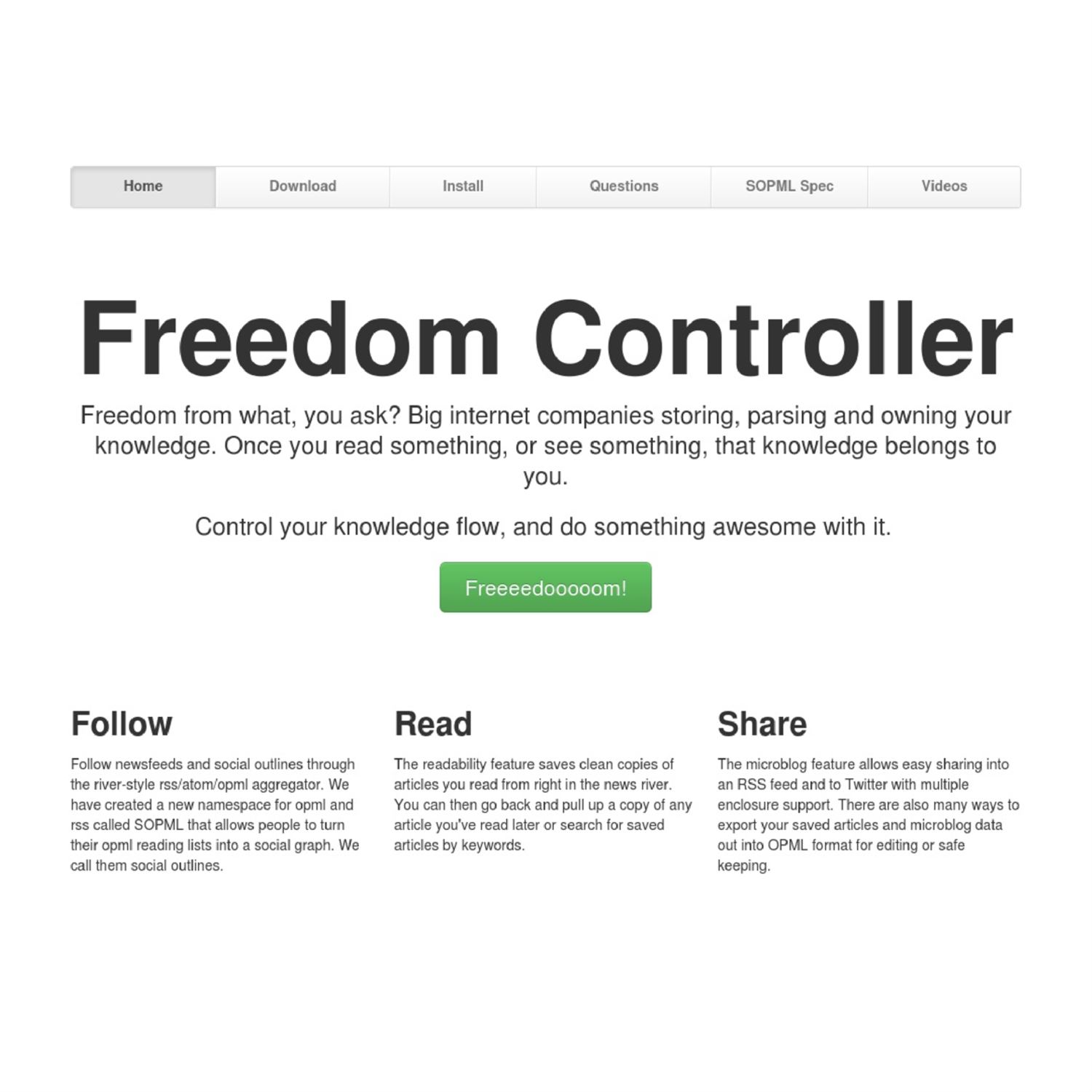 What is Freedom Controller?