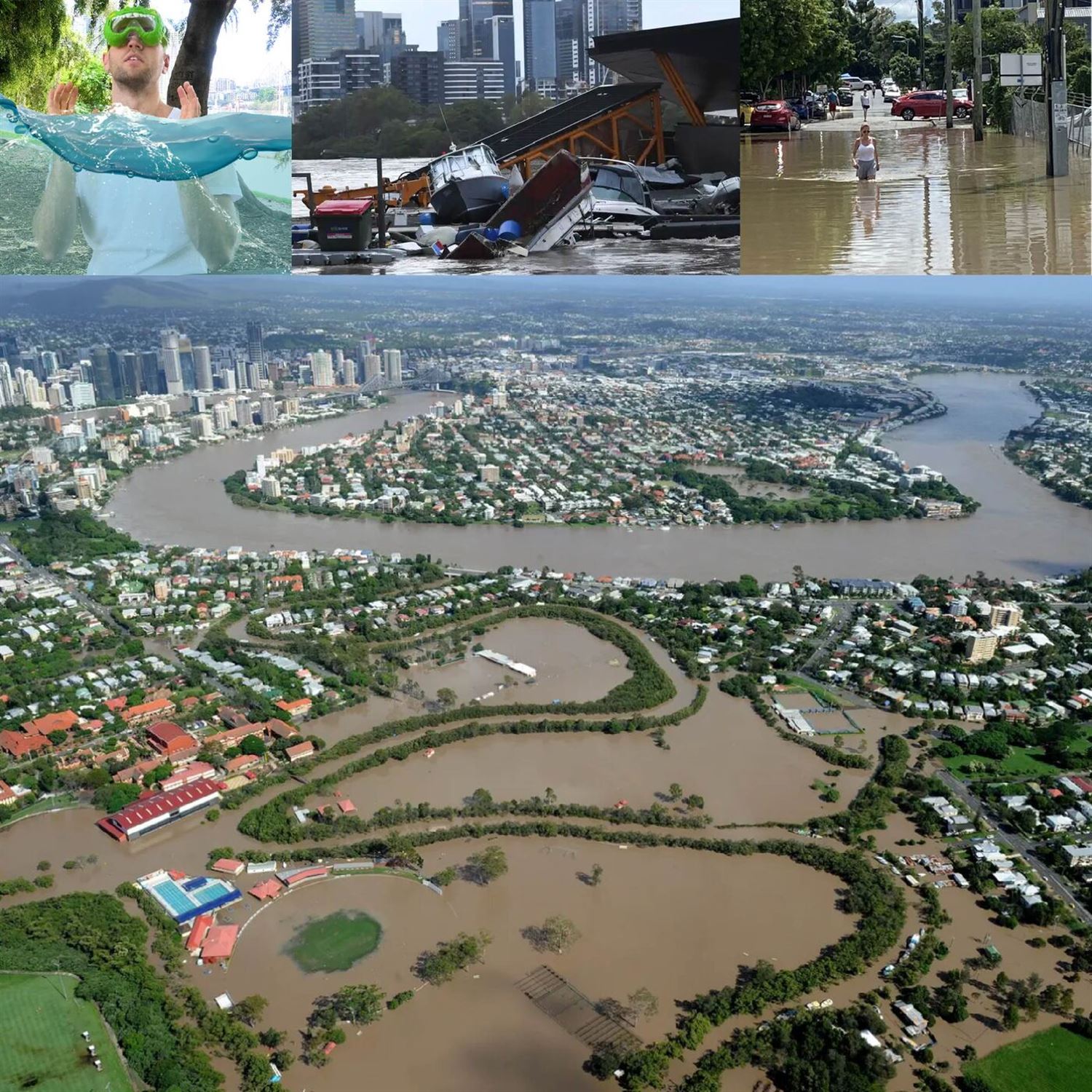 Pics of Brisbane flooding