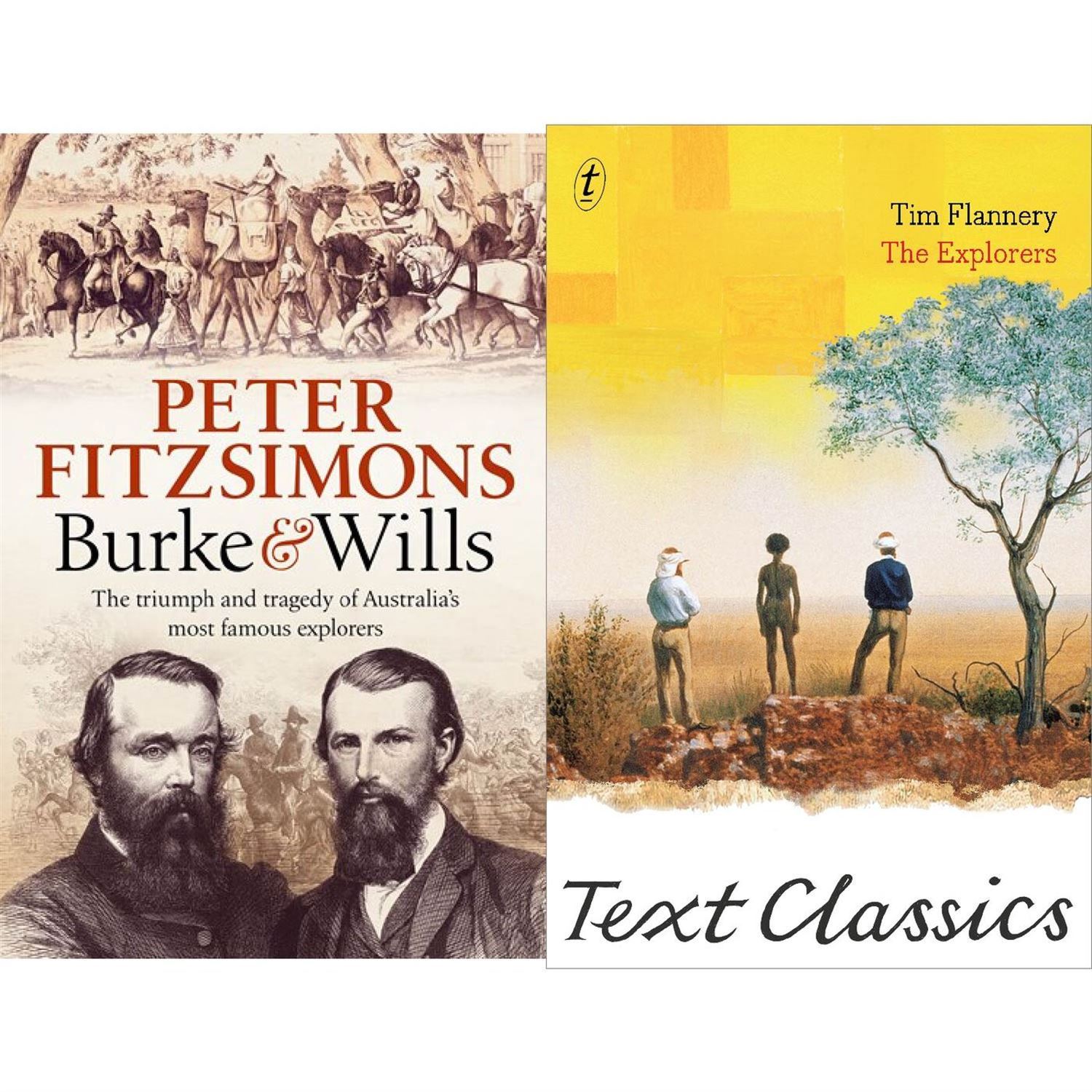 Books on Australian explorers